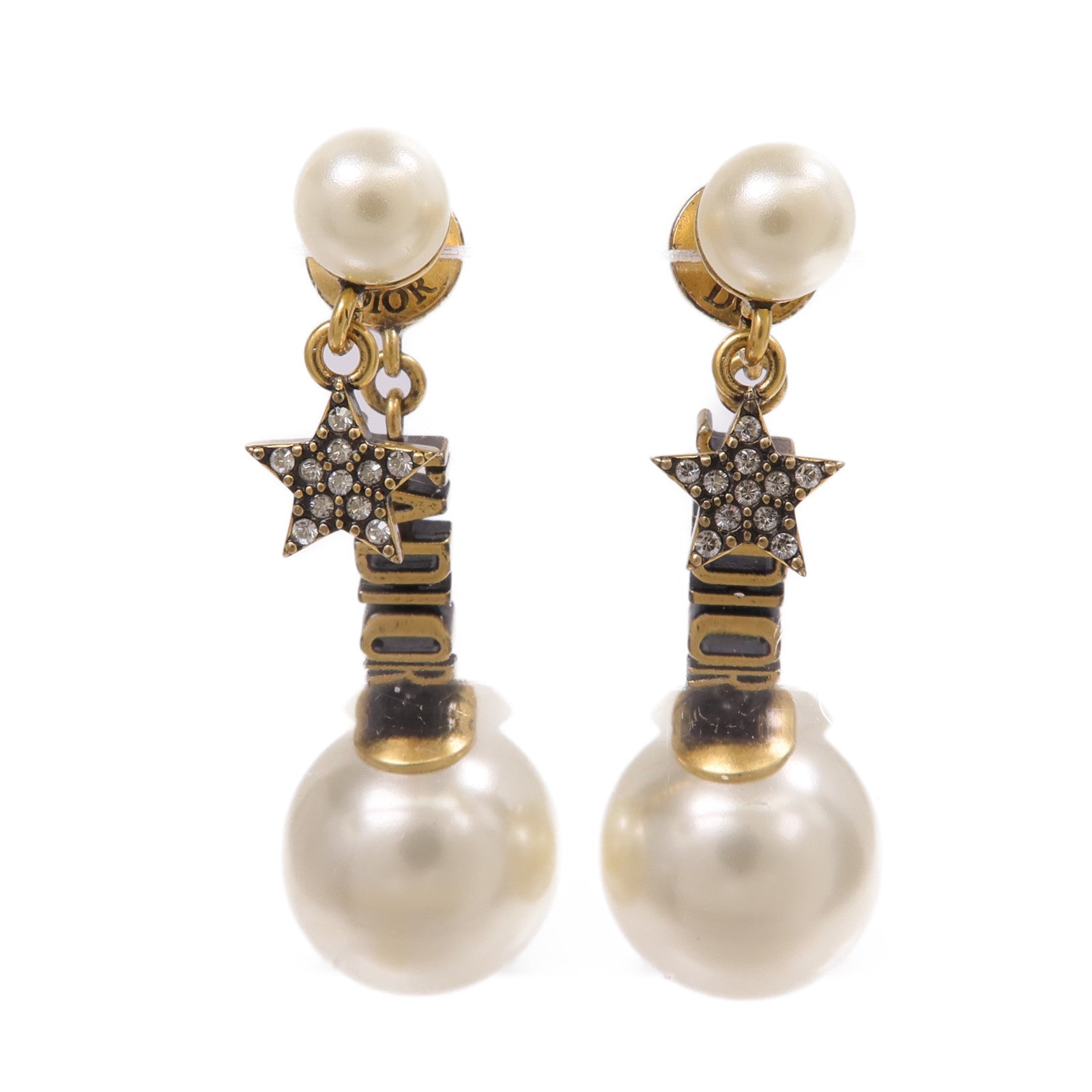 Dior PVC/金屬J'Adior Earrings耳環