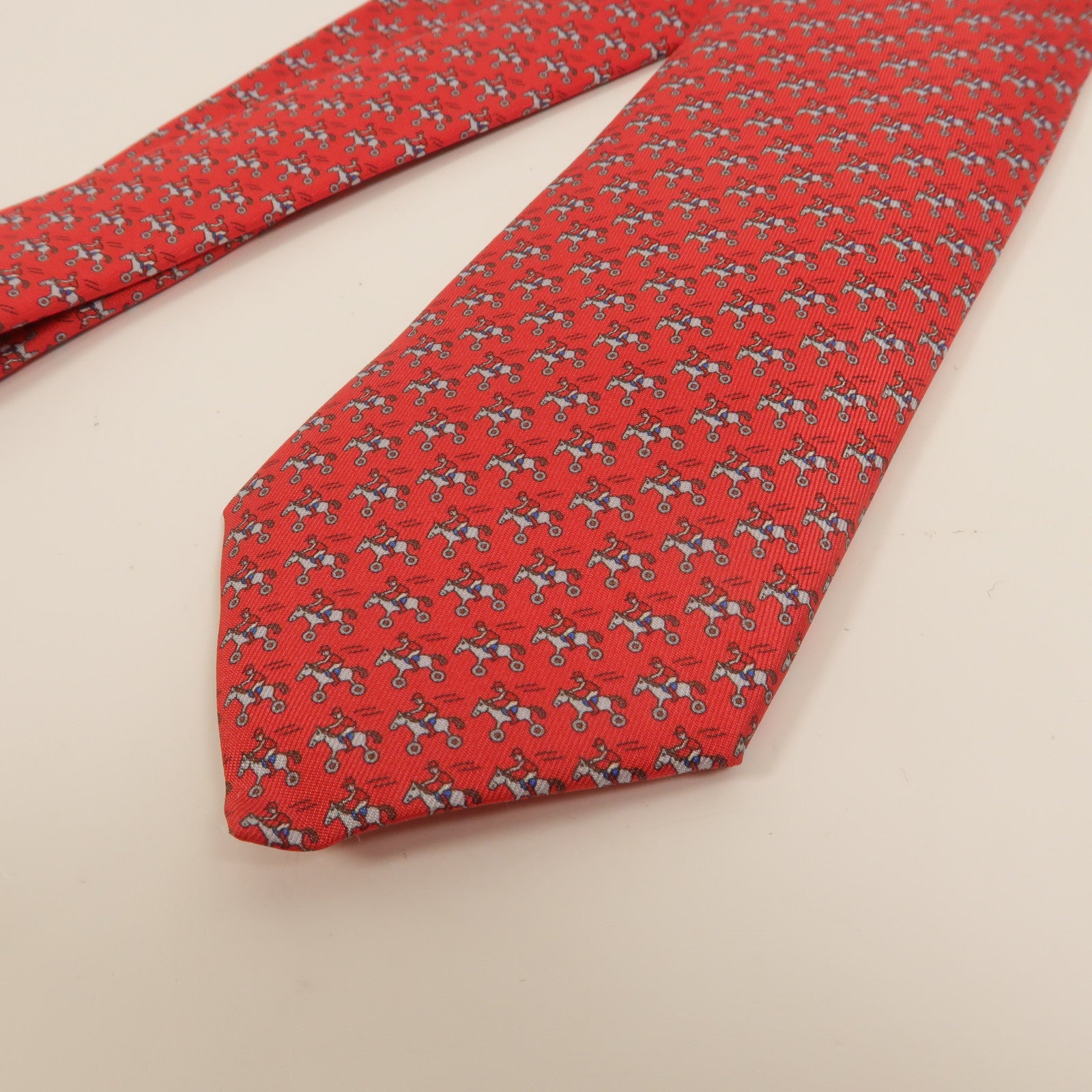 HERMES 絲質Necktie領帶