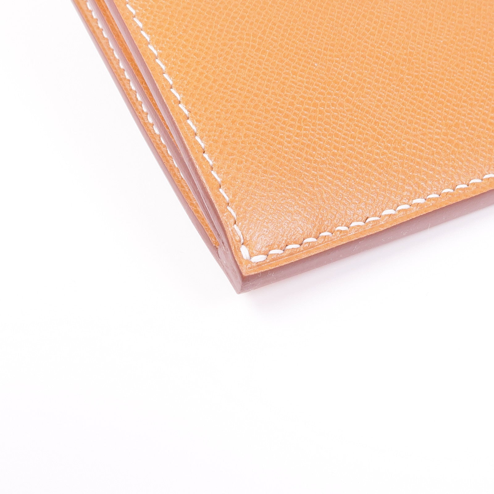 HERMES 【激減優惠】Epsom皮革Kelly Pocket Long Wallet金扣長錢包37 Gold