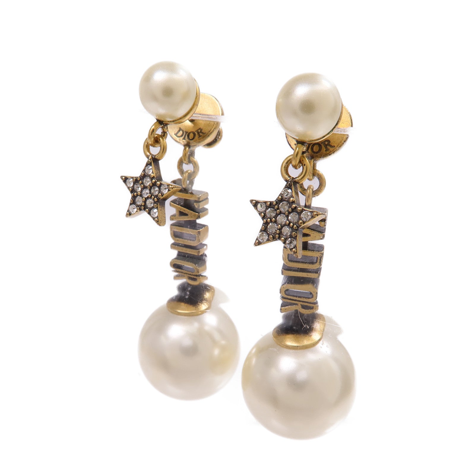 Dior PVC/金屬J'Adior Earrings耳環