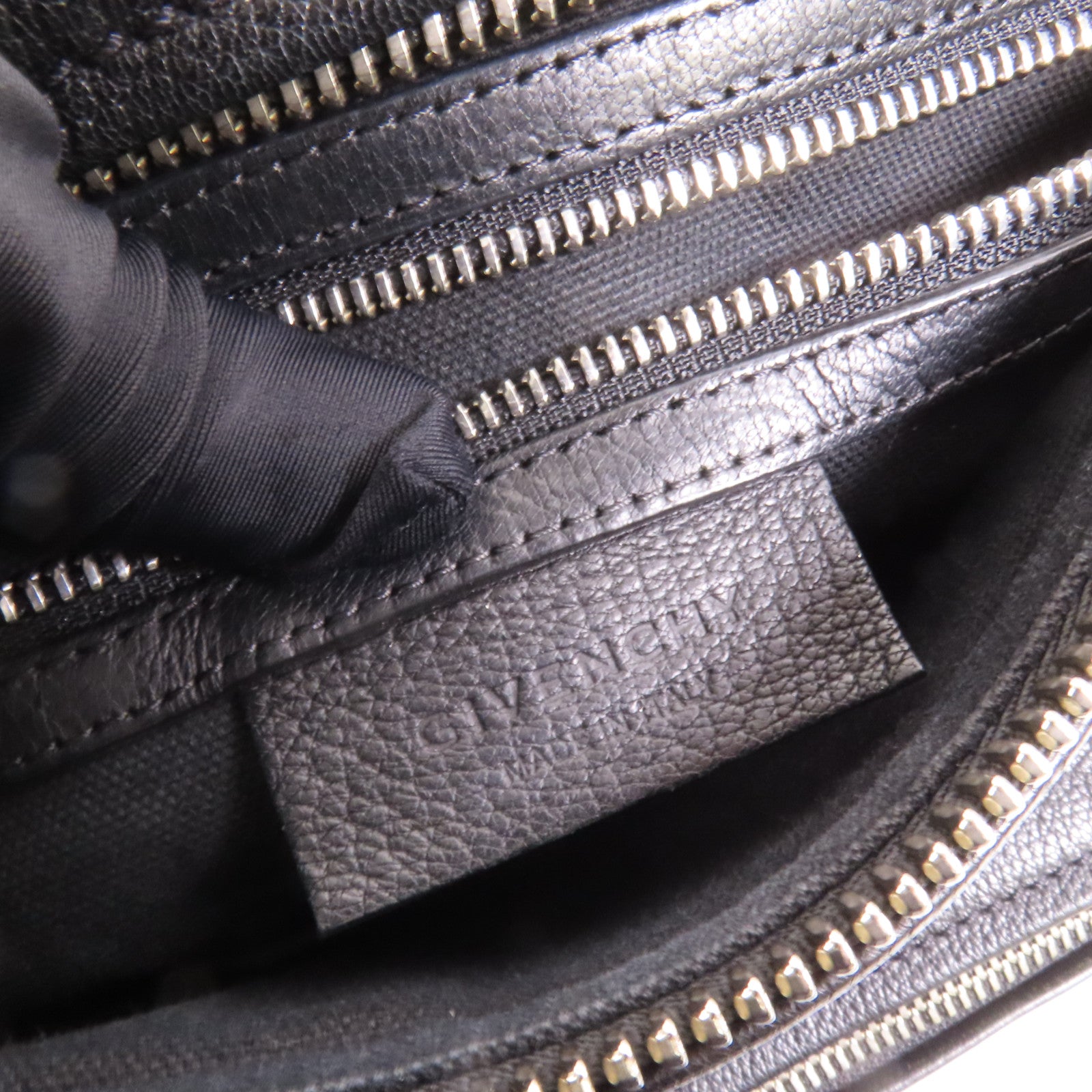 GIVENCHY 牛皮皮革Pandora Small銀扣手挽肩背兩用袋