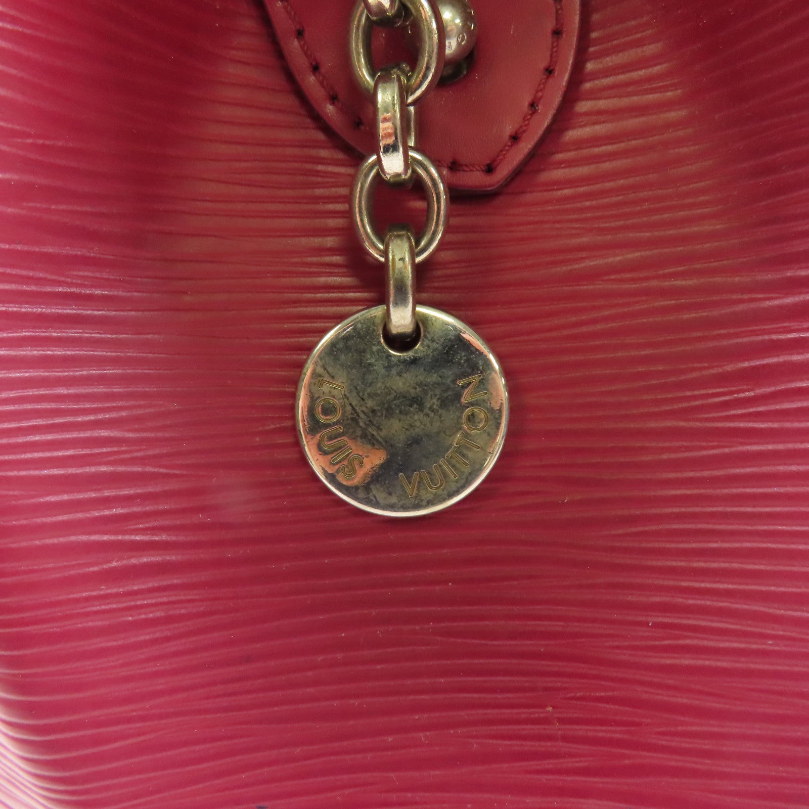 LOUIS VUITTON LV SHW Blair MM 2 Way Shoulder Bag M40820 Epi Red