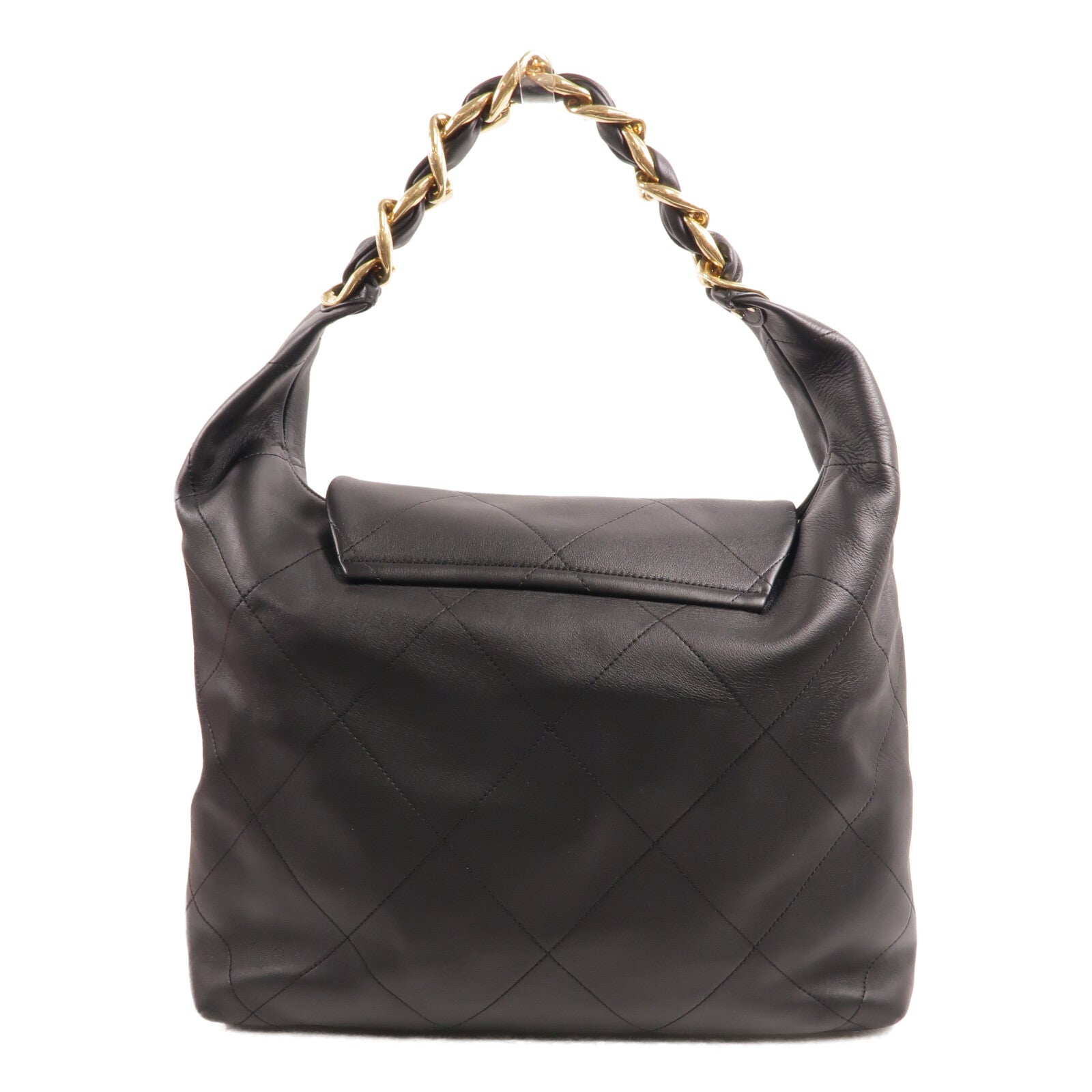 CHANEL 羊皮皮革25K Hobo肩背袋