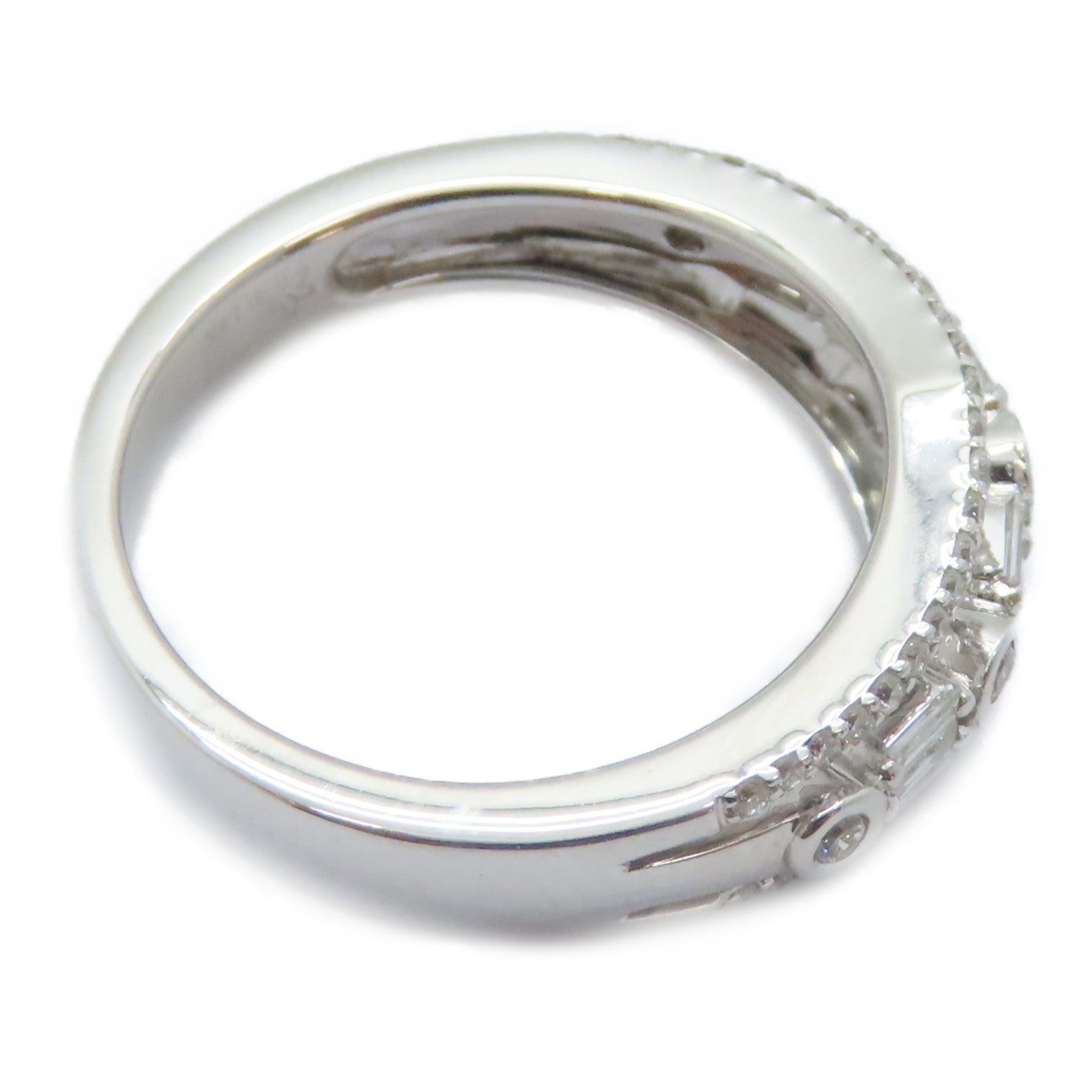 JEWELRY 【激減優惠】18K白金Diamond Ring鑽石戒指US#7