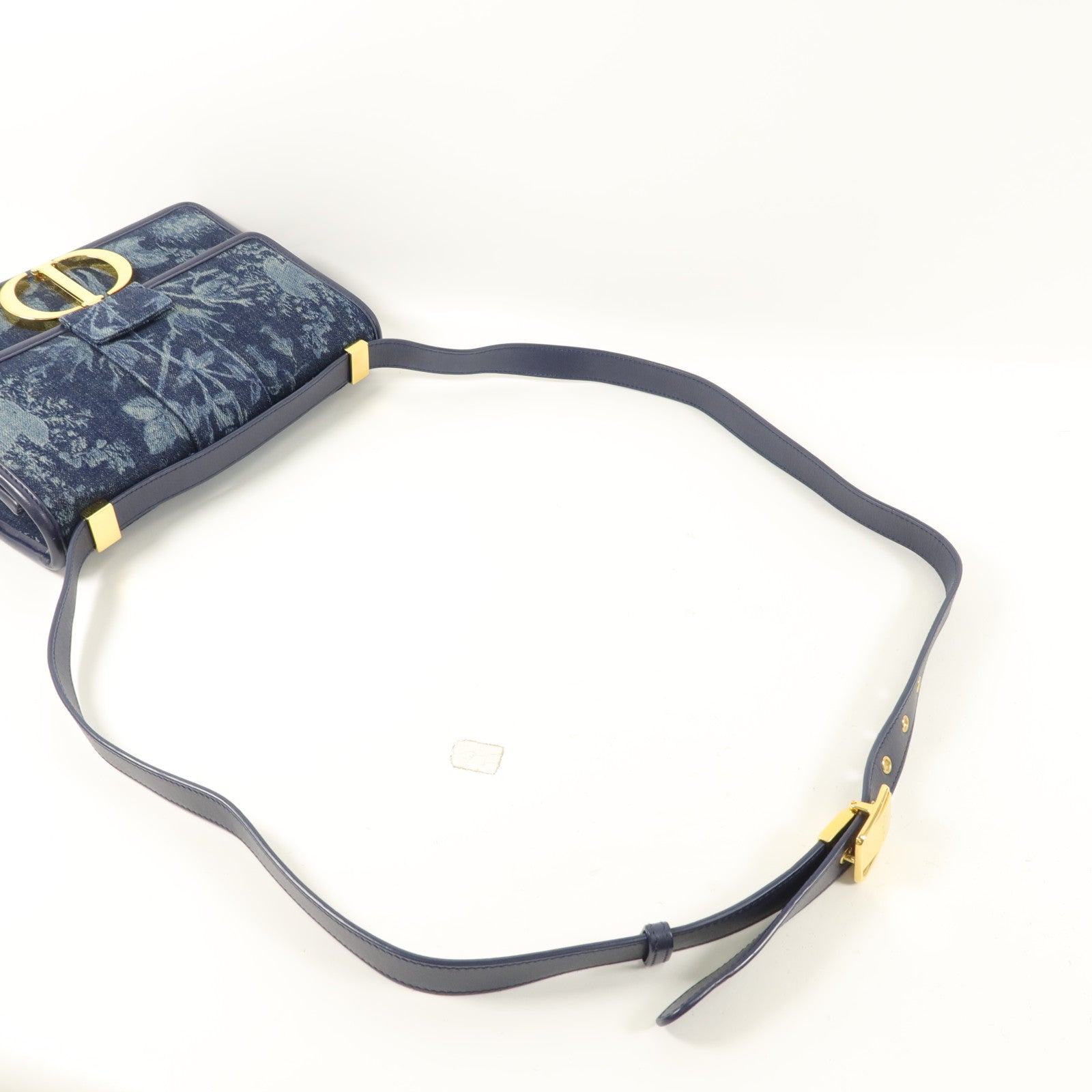 Dior 牛仔布料30 Montaigne肩背袋