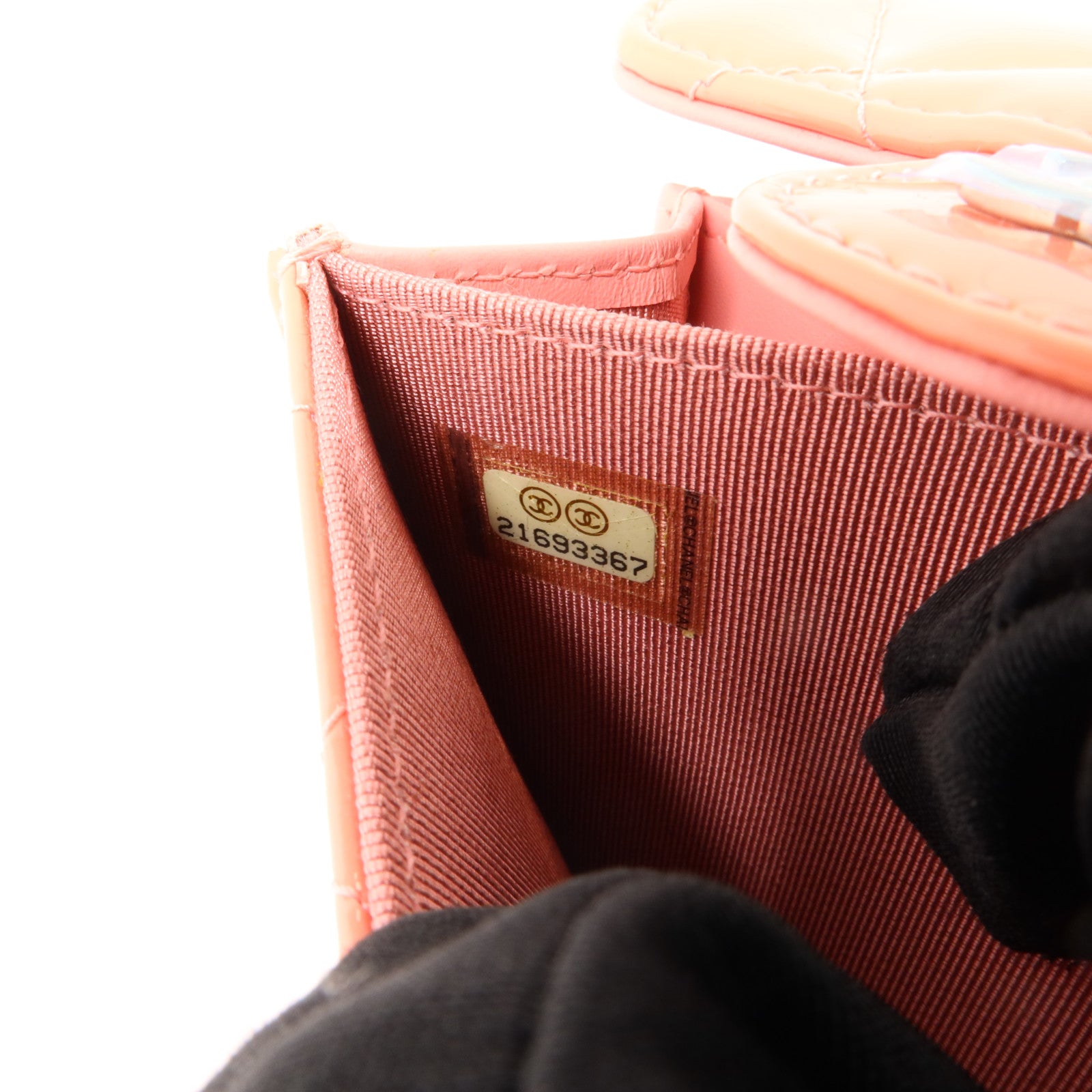 CHANEL 漆皮皮革Card Case卡片套