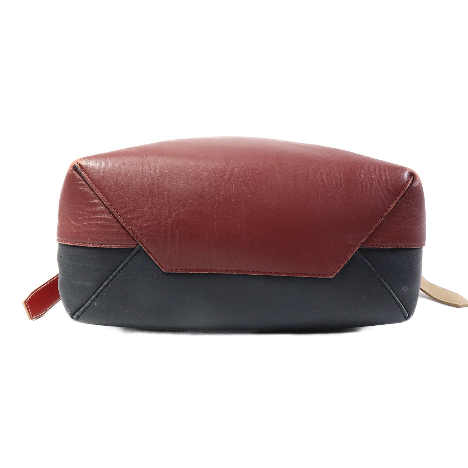 CELINE 牛皮皮革Twisted Cabas肩背袋