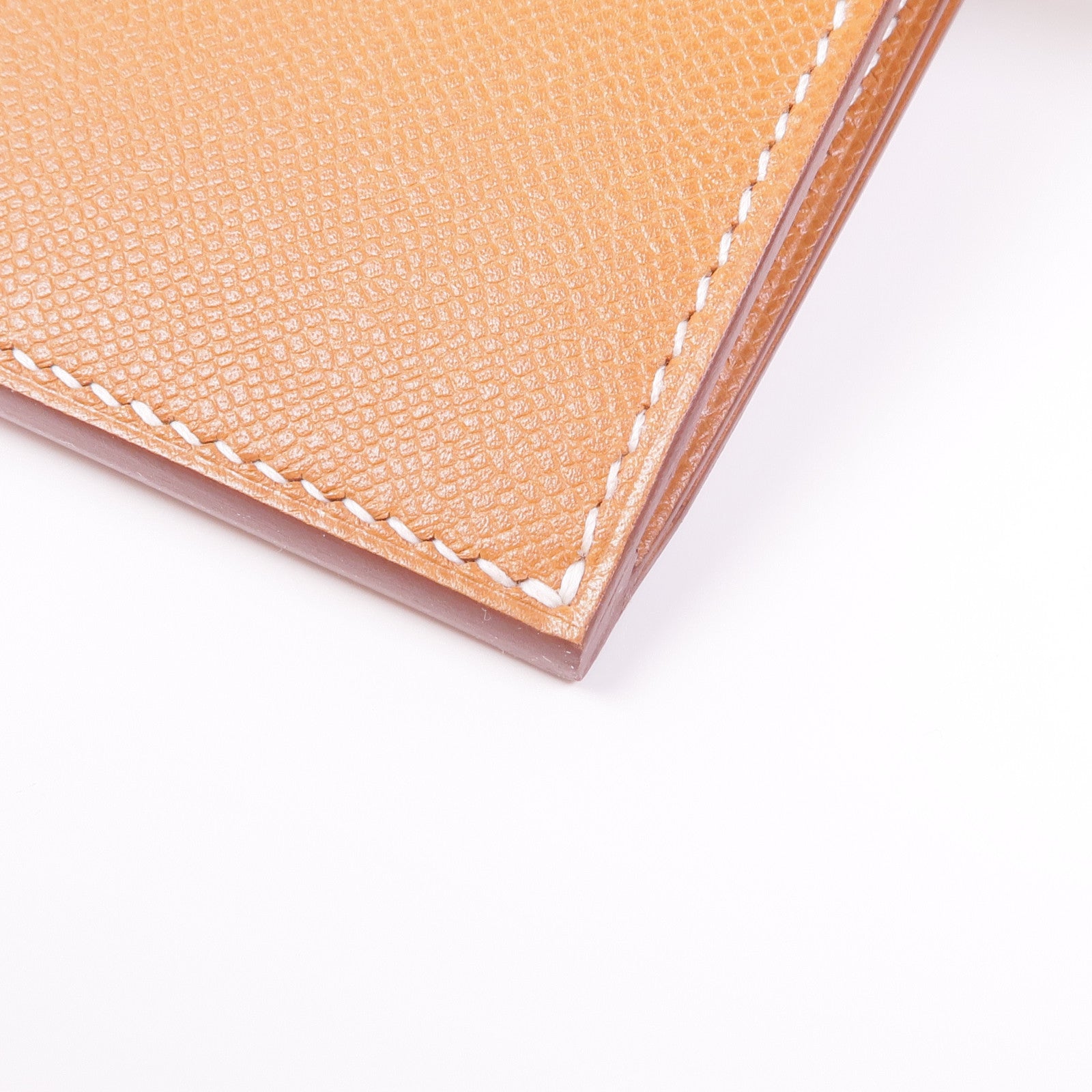 HERMES 【激減優惠】Epsom皮革Kelly Pocket Long Wallet金扣長錢包37 Gold