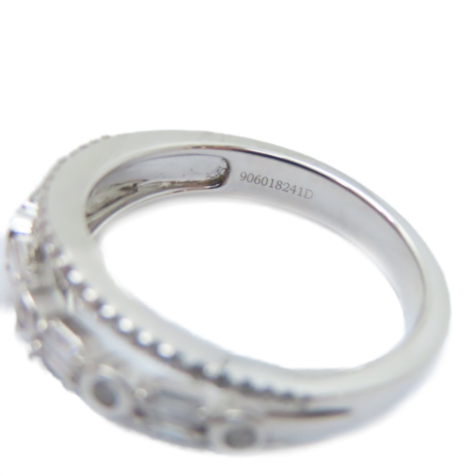 JEWELRY 【激減優惠】18K白金Diamond Ring鑽石戒指US#7