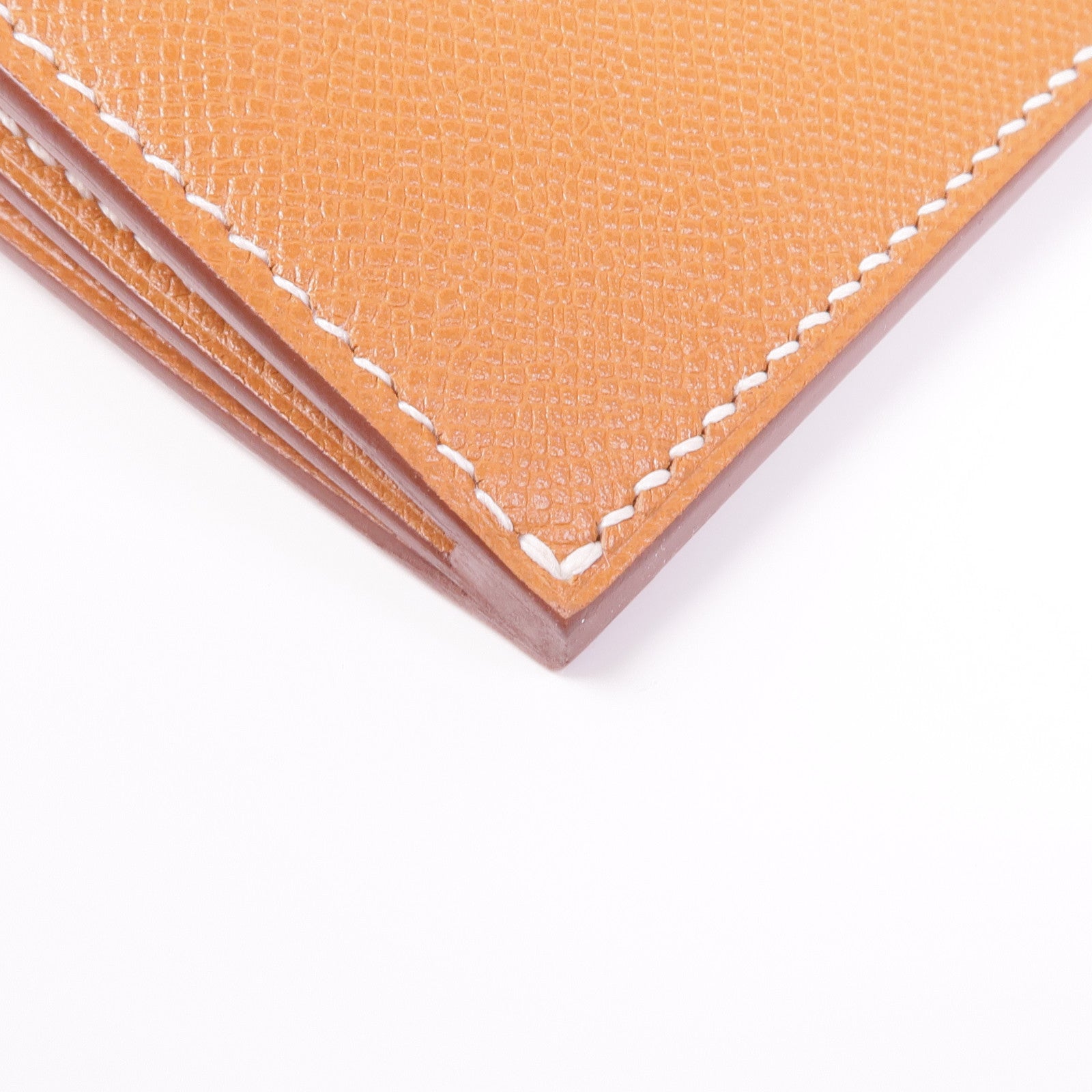 HERMES Epsom皮革Kelly Pocket Long Wallet金扣長錢包37 Gold