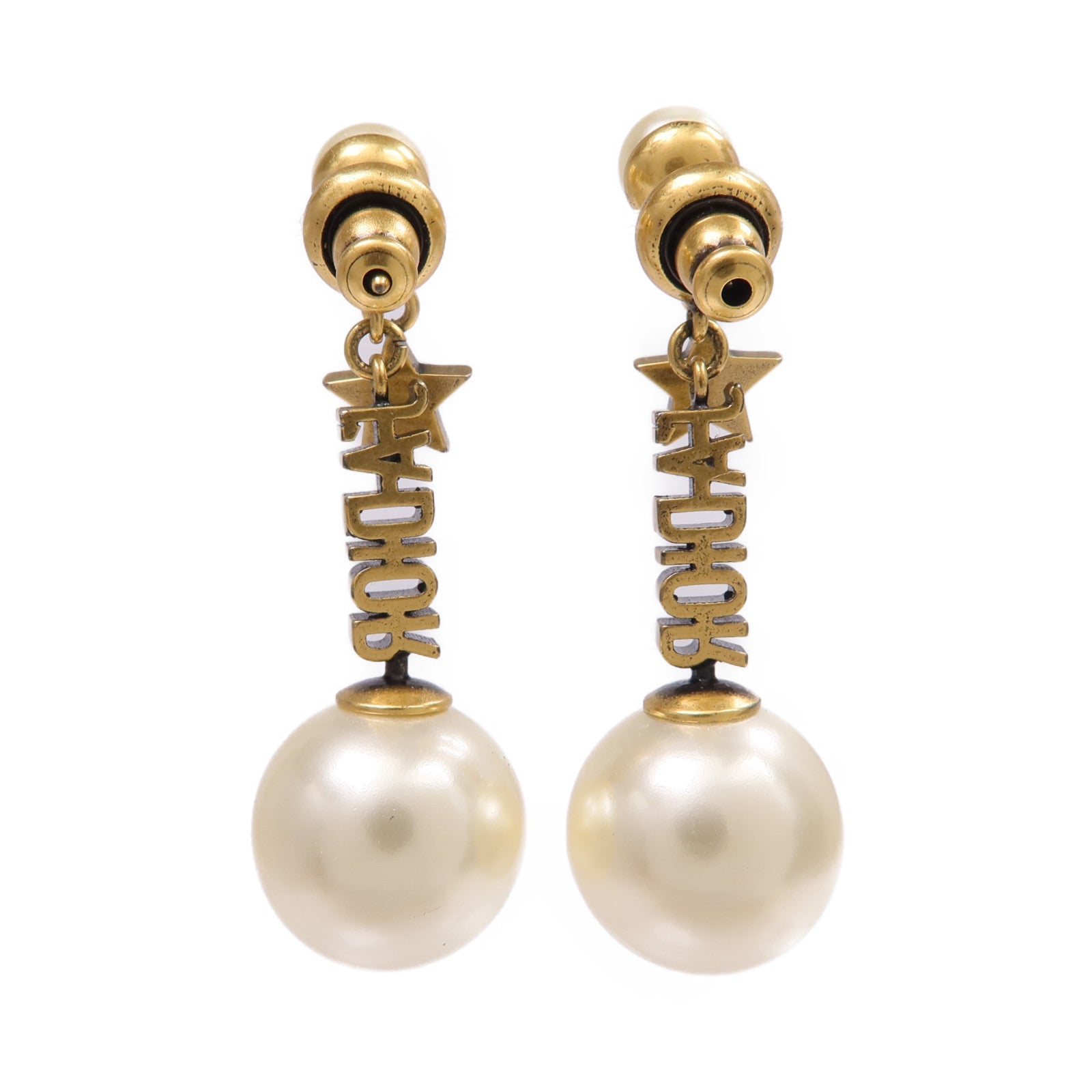 Dior PVC/金屬J'Adior Earrings耳環