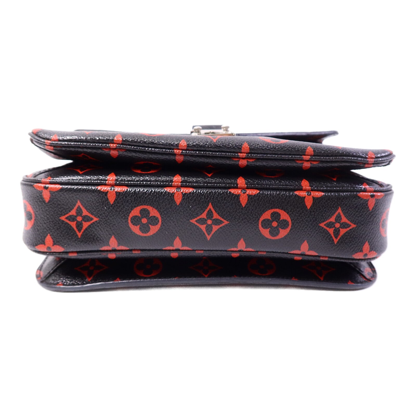 LOUIS VUITTON Monogram Anfleur Rouge Pochette Metis手挽肩背兩用袋