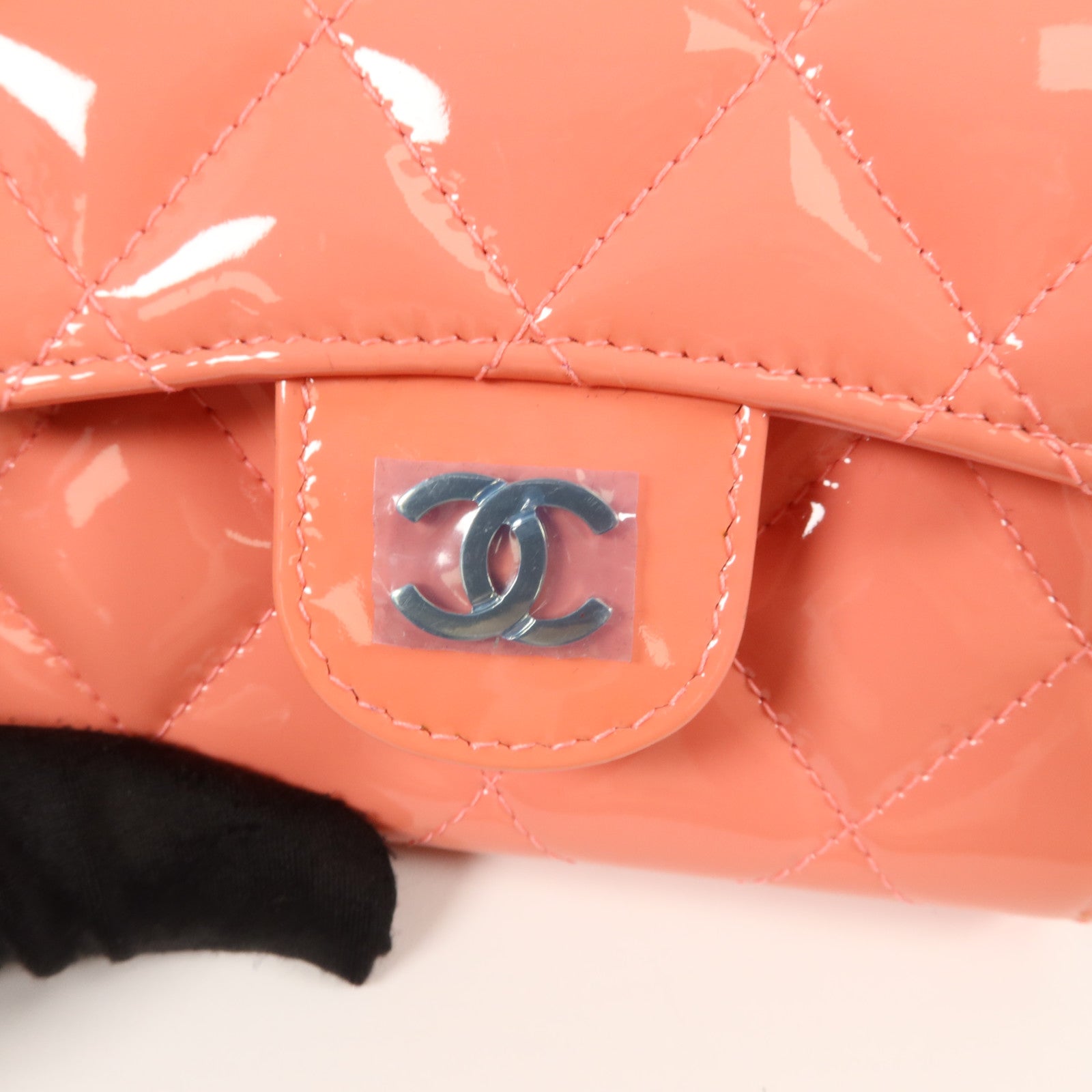 CHANEL 漆皮皮革Card Case卡片套