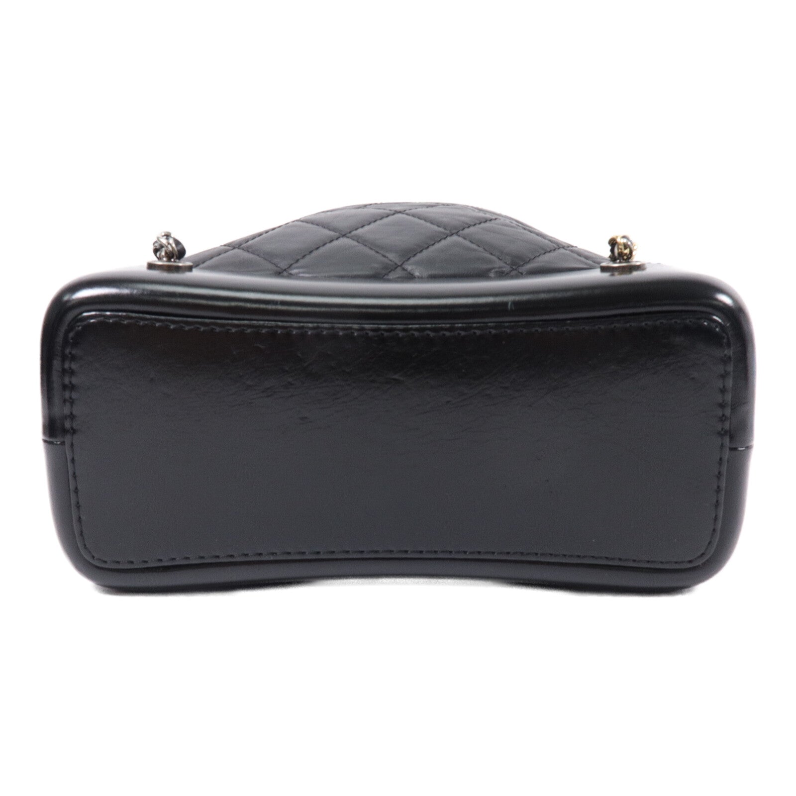 CHANEL 牛皮皮革Grabrielle Backpack鏈帶背包
