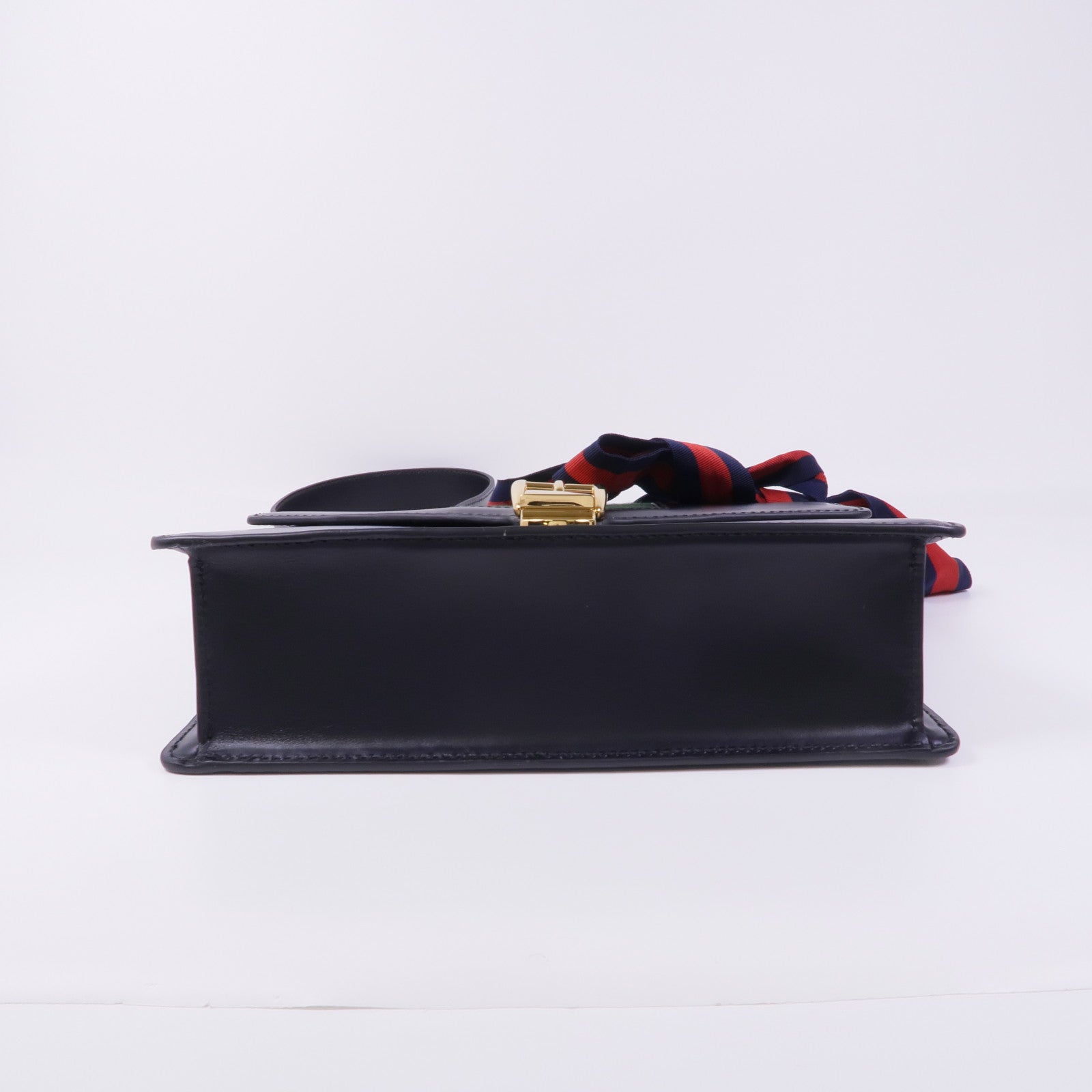 GUCCI 【激減優惠】牛皮皮革Sylvie金扣肩背袋