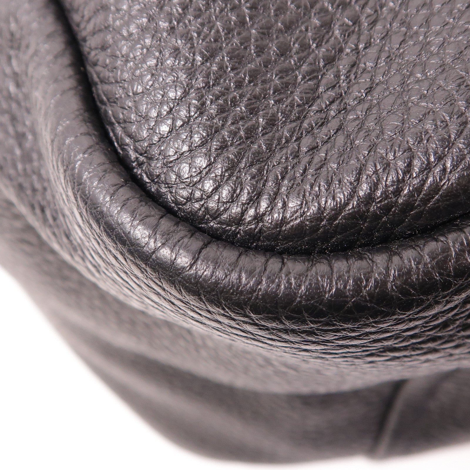 PRADA 牛皮皮革Shoulder Bag銀扣肩背袋