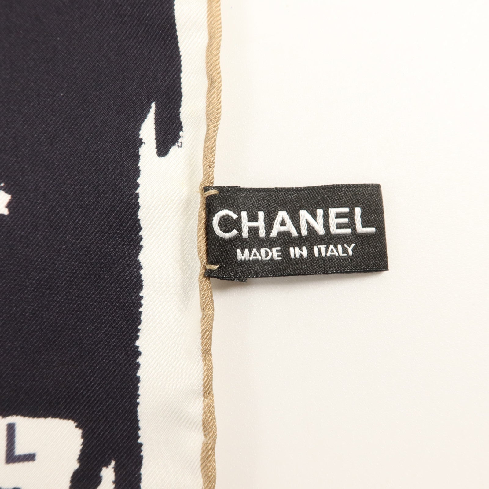 CHANEL 絲質Square Scarf 90x90cm絲巾