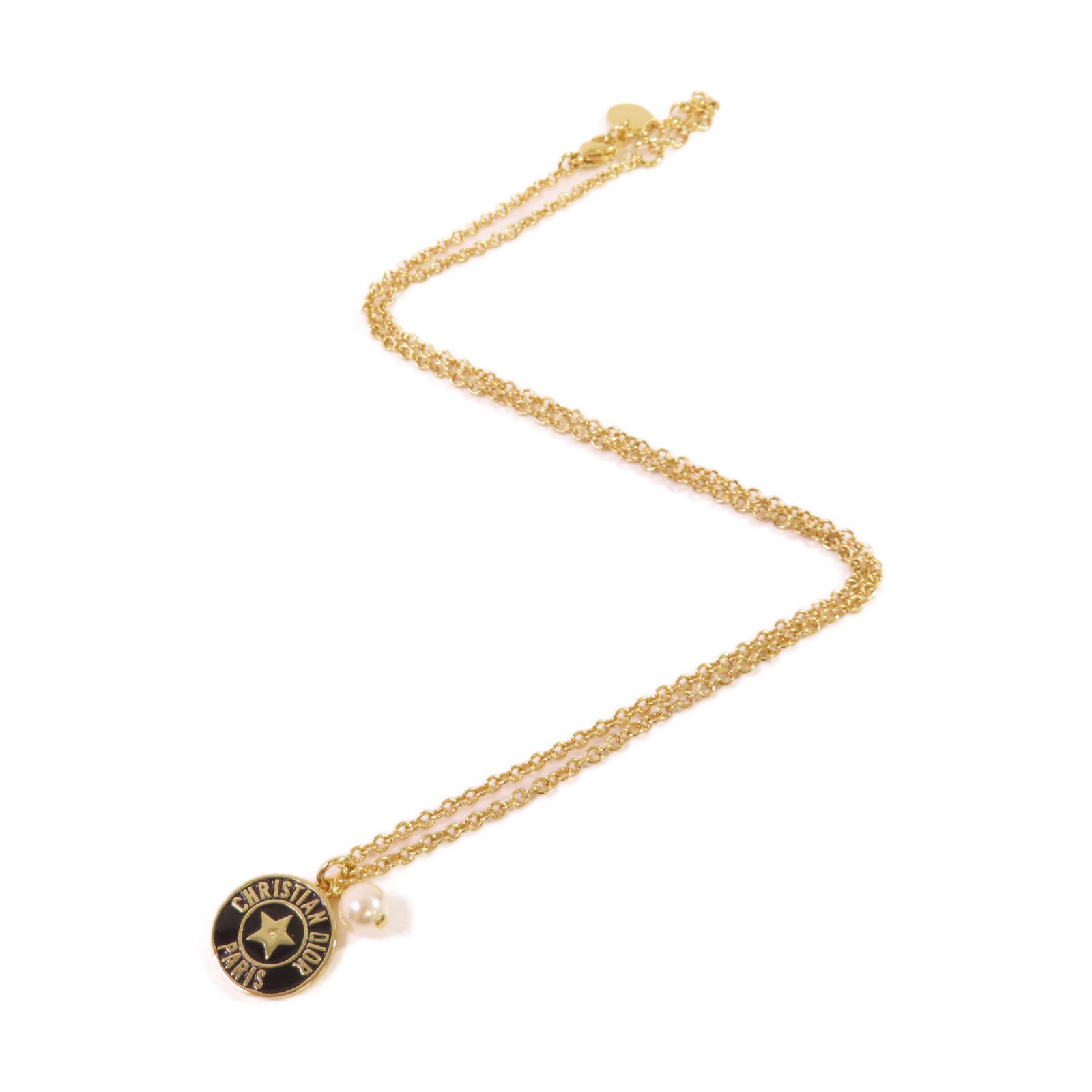 Dior 金屬/仿珍珠Necklace項鏈
