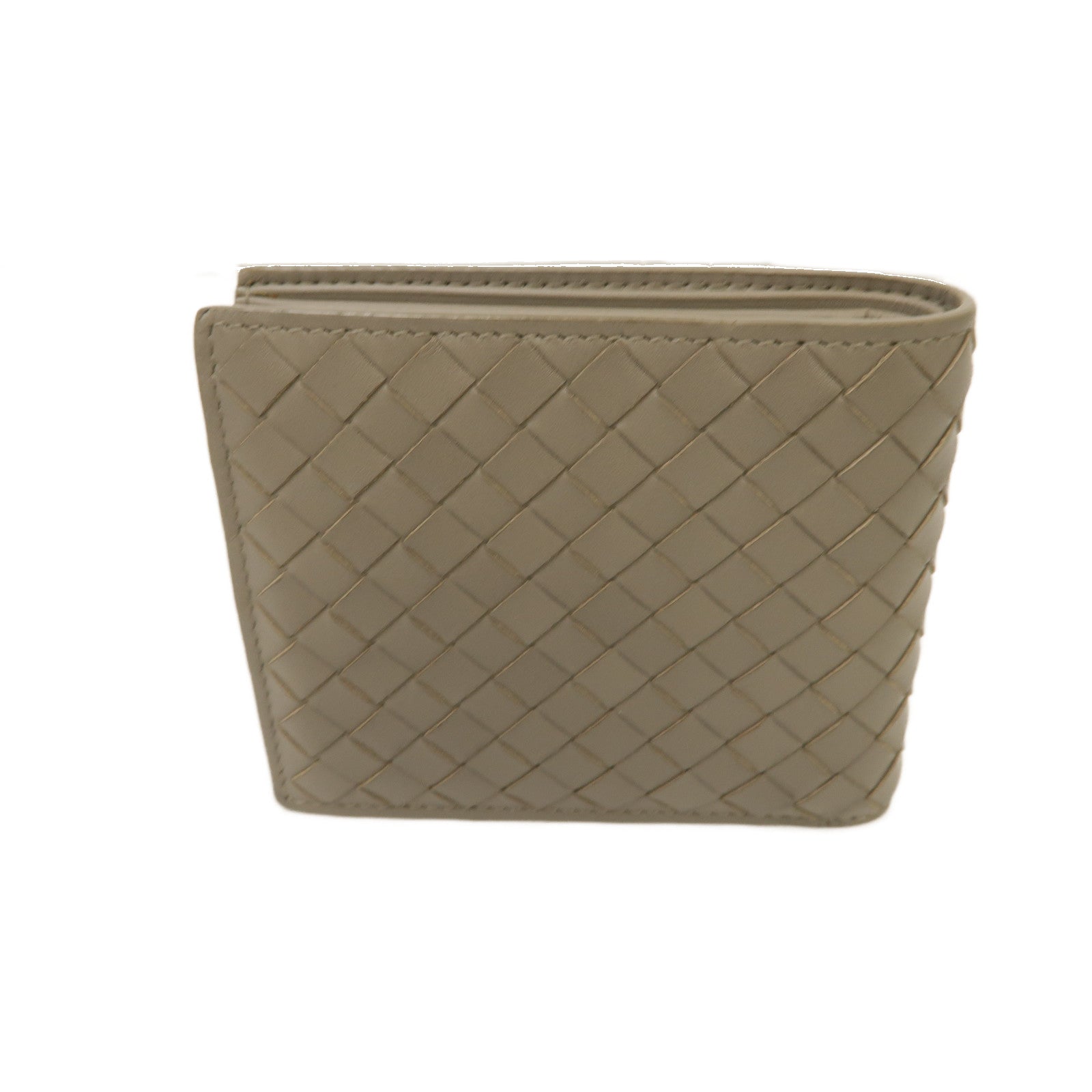 BOTTEGA VENETA 【激減優惠】織紋皮革Wallet錢包灰色