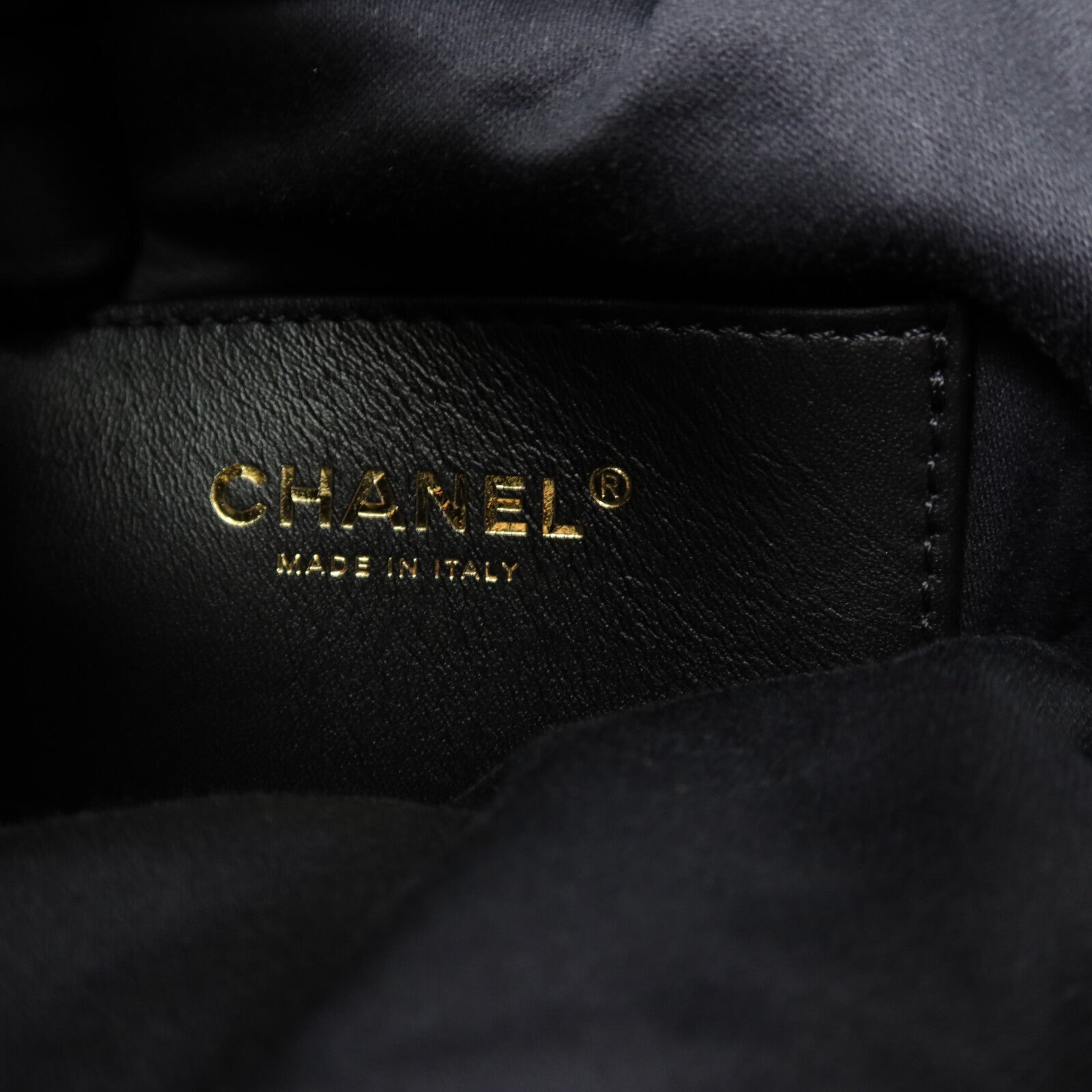 CHANEL 牛仔布Chanel 25 Medium鏈帶肩背袋