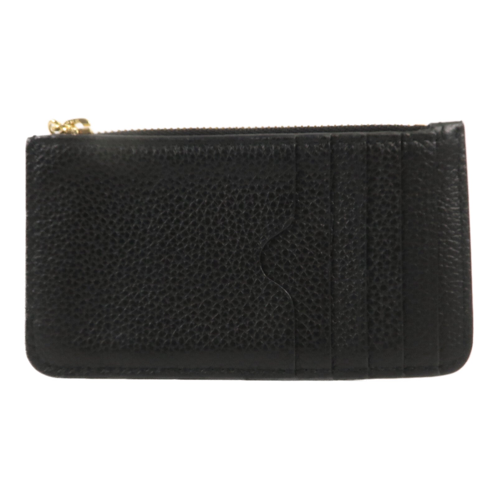 Alexander McQueen 牛皮皮革Card Case金扣卡片套