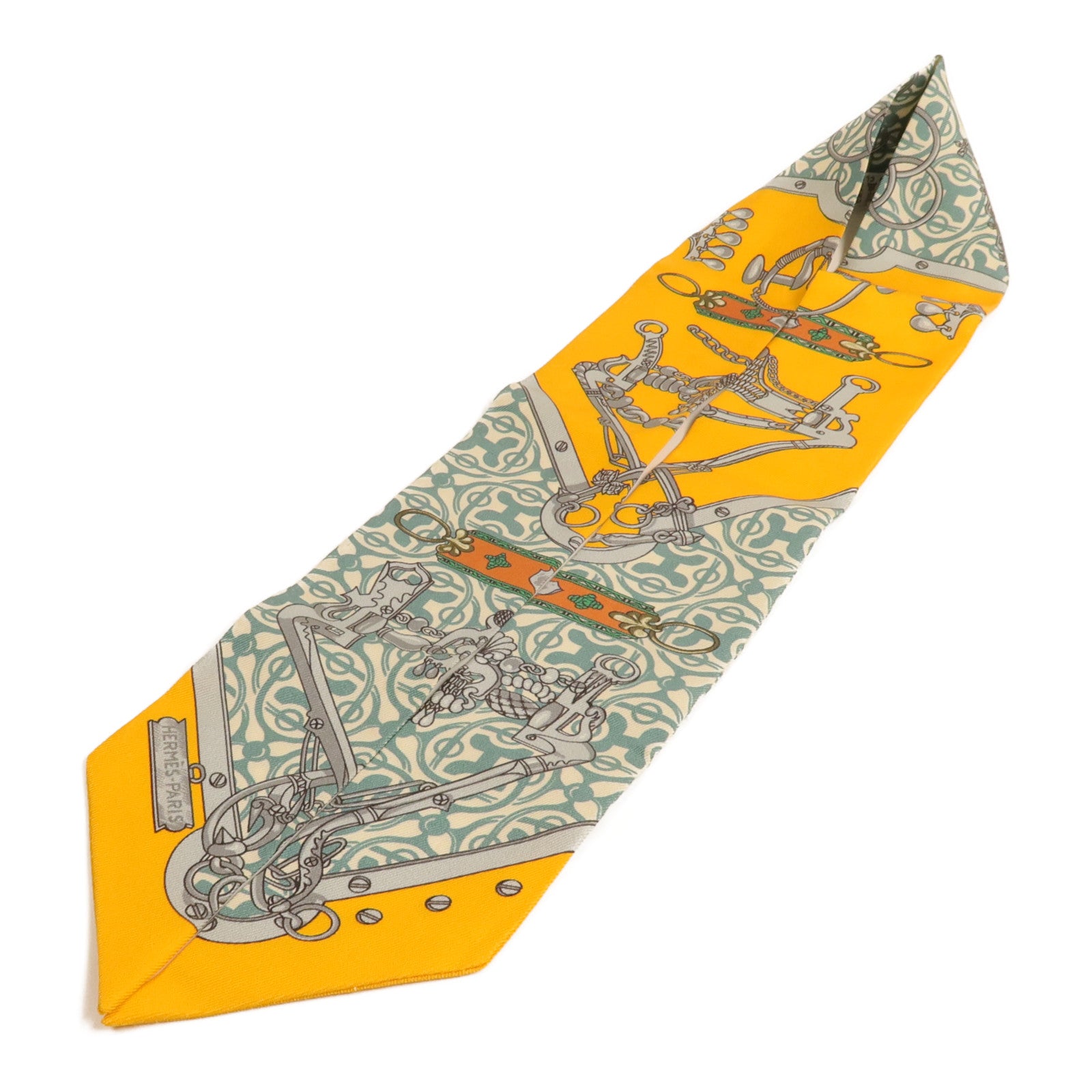 HERMES 絲質Twilly絲巾