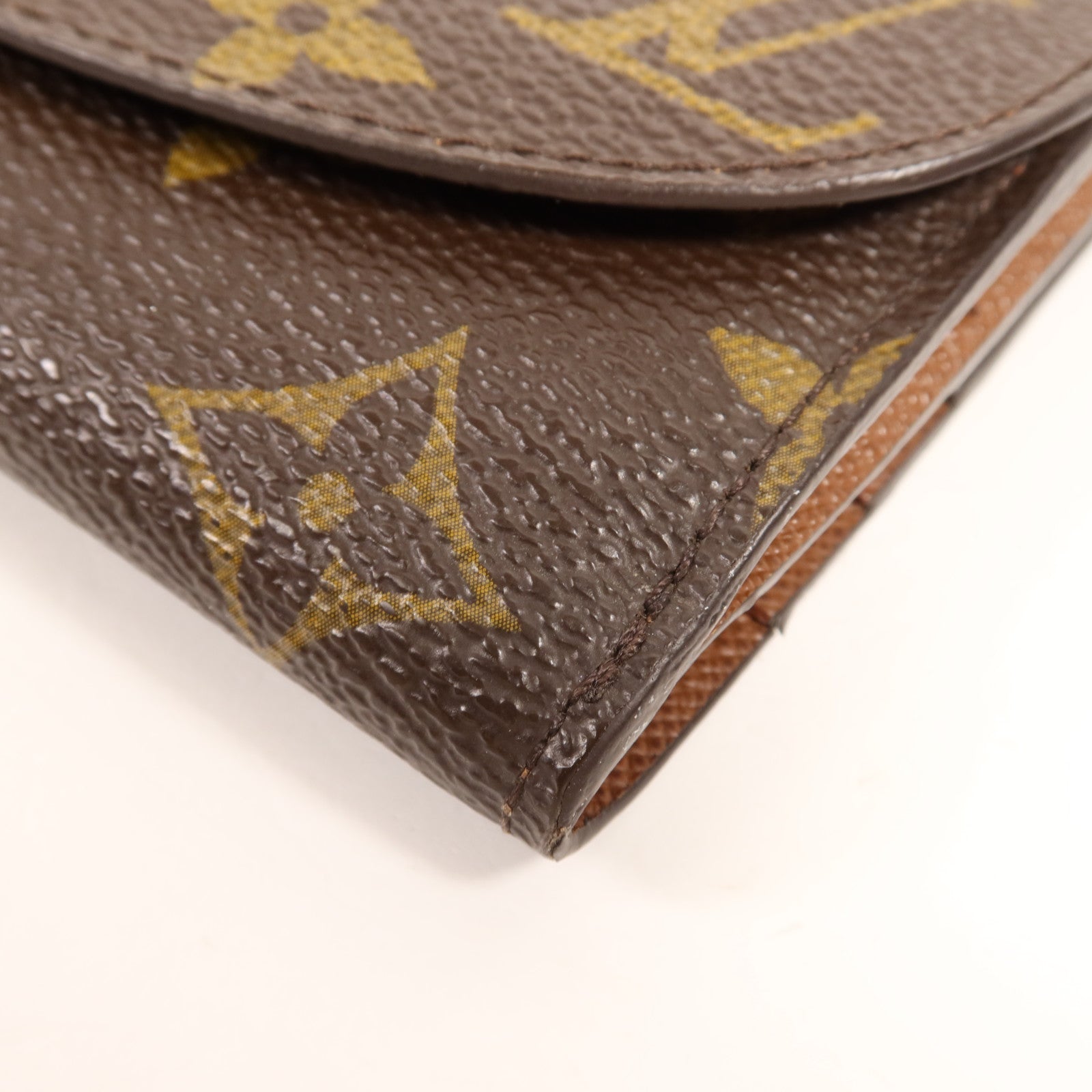 LOUIS VUITTON Monogram Long Wallet金扣長錢包