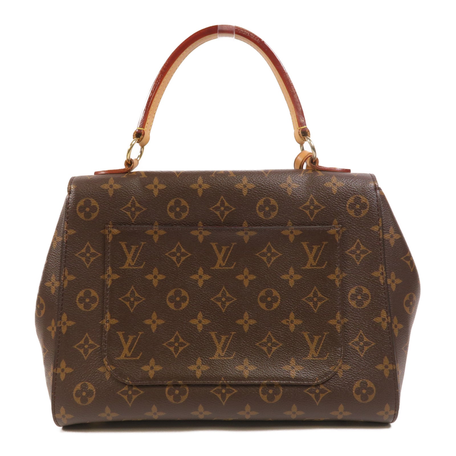 LOUIS VUITTON Monogram Cluny MM金扣手挽肩背兩用袋