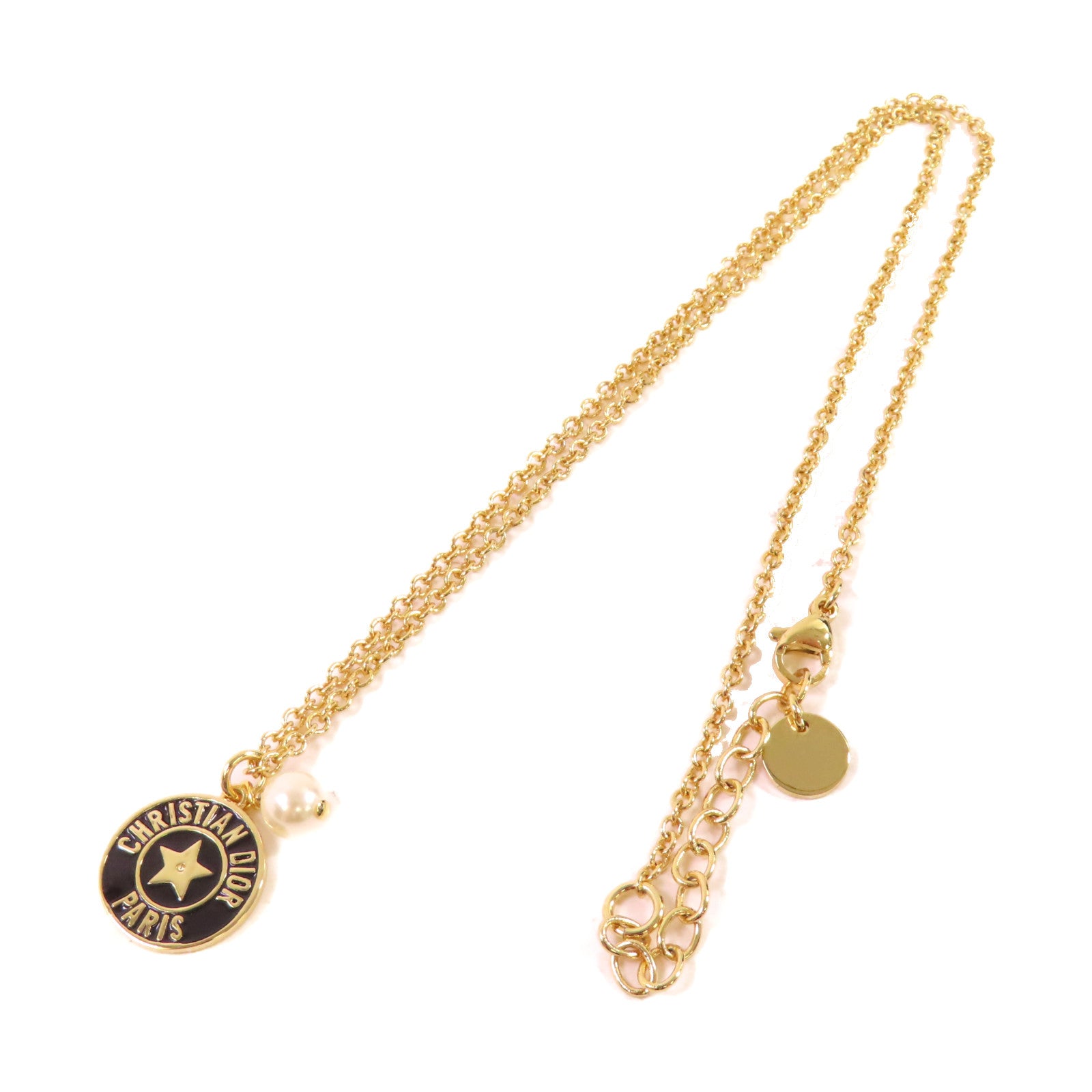 Dior 金屬/仿珍珠Necklace項鏈