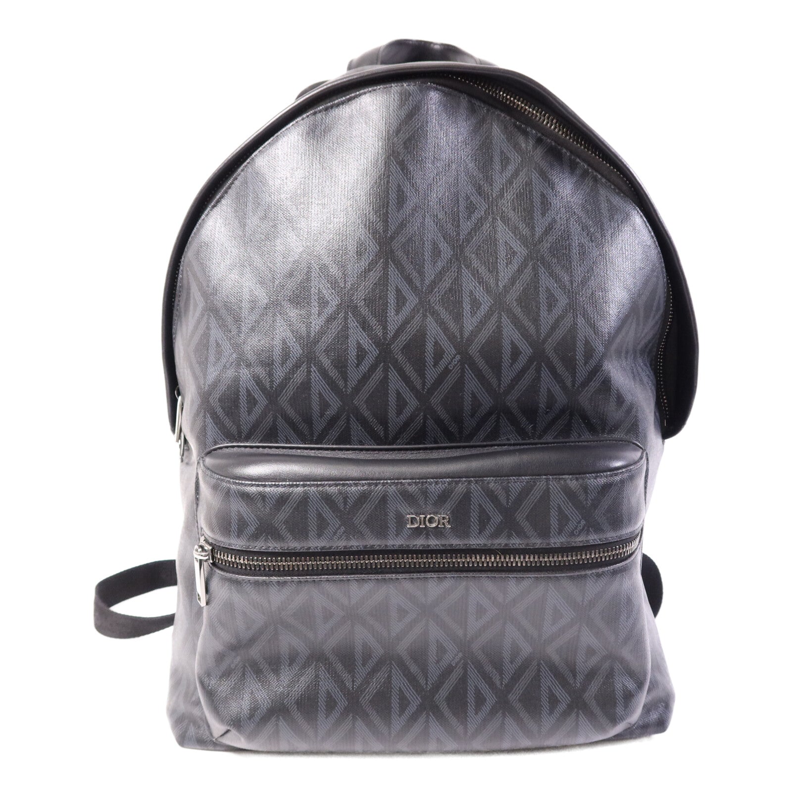 Dior 塗層帆布Rider Backpack銀扣背包