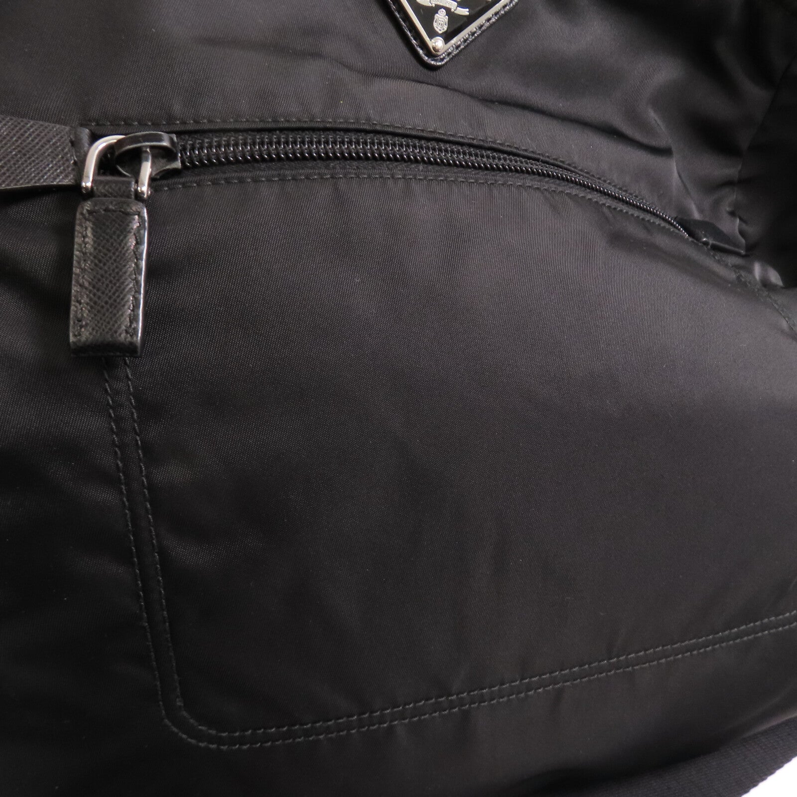 PRADA 尼龍2Way Shoulder Bag銀扣手挽肩背兩用袋