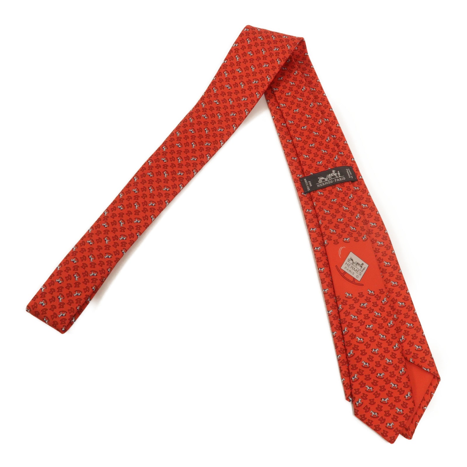 HERMES 絲質Necktie領帶