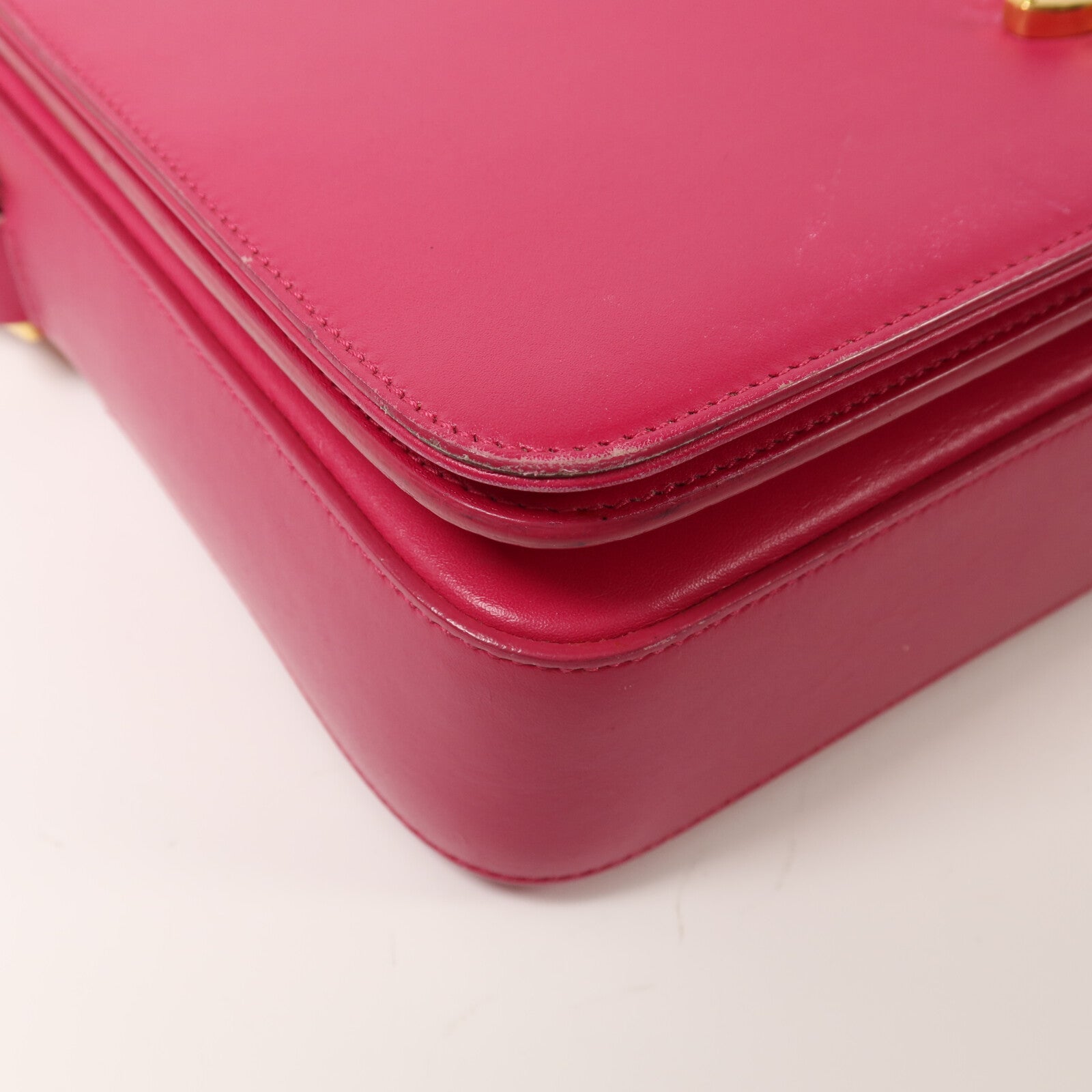 SAINT LAURENT 牛皮皮革Classic Universite金扣肩背袋