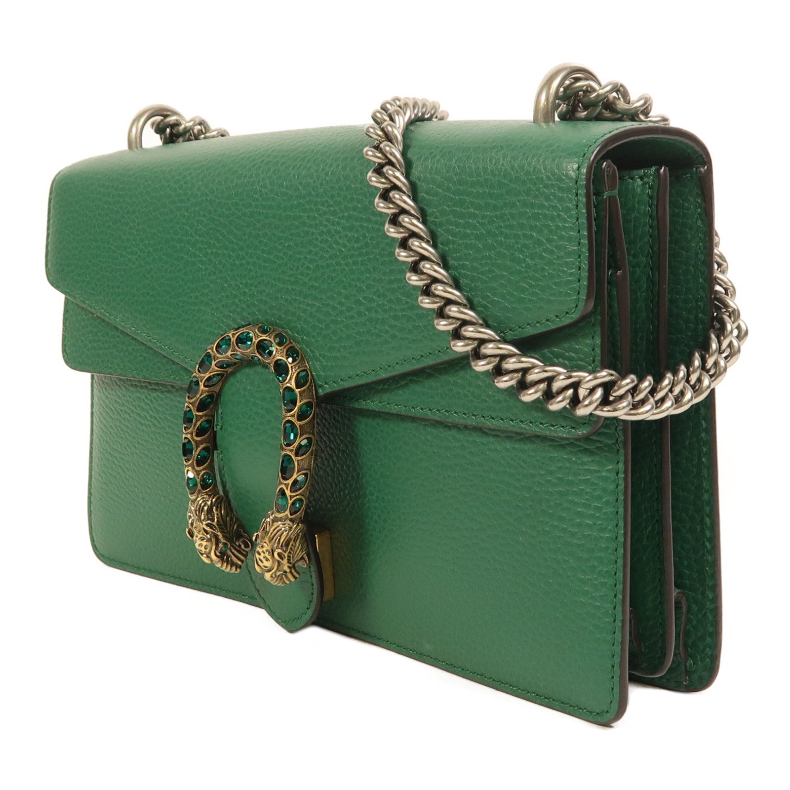 GUCCI 牛皮皮革Dionysus鏈帶肩背袋