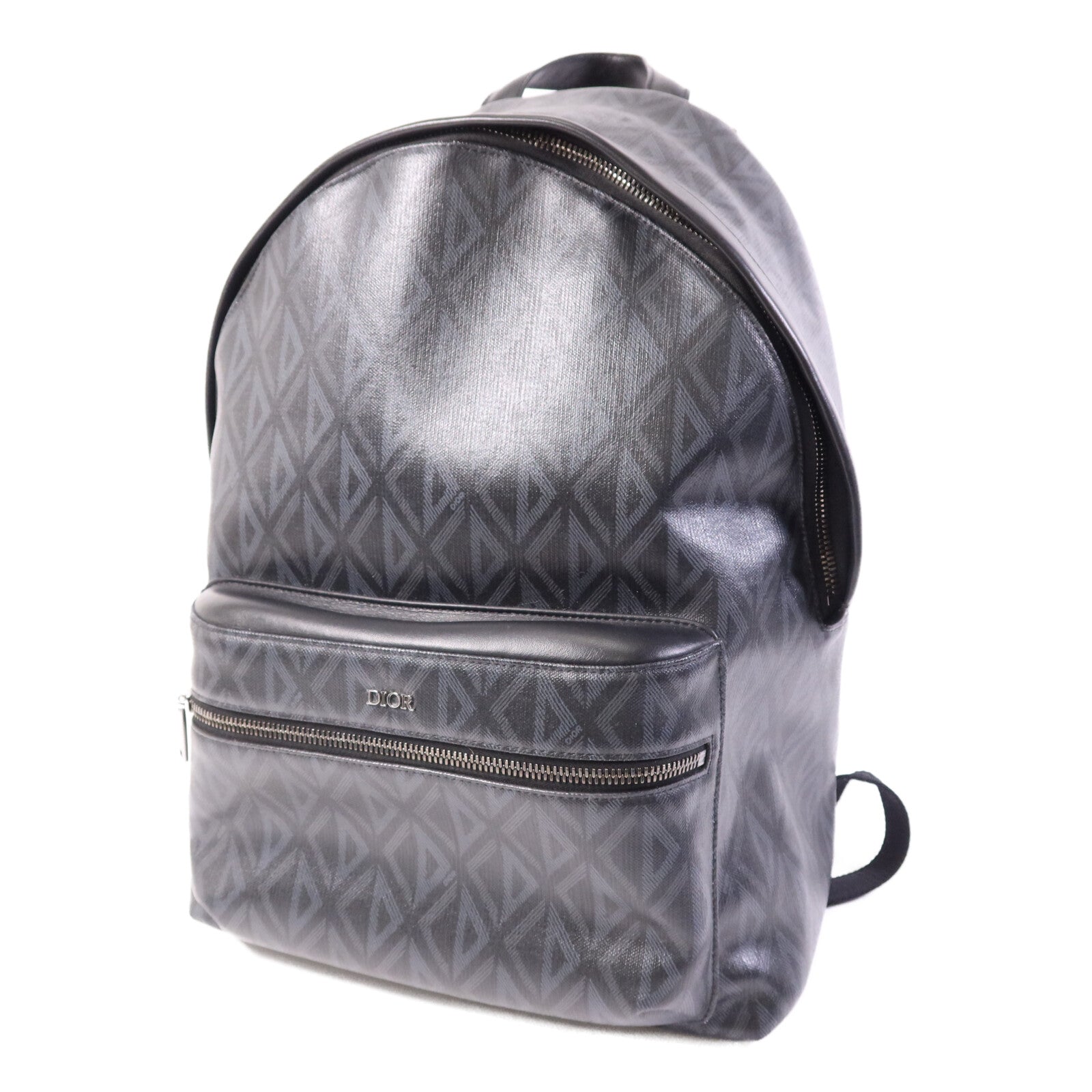 Dior 塗層帆布Rider Backpack銀扣背包