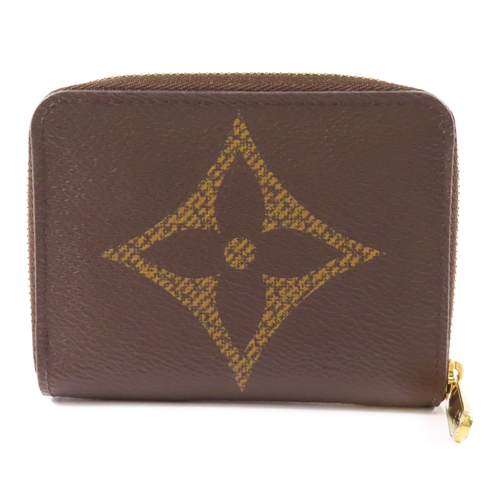 LOUIS VUITTON Monogram Giant Zippy Coin Purse金扣零錢包