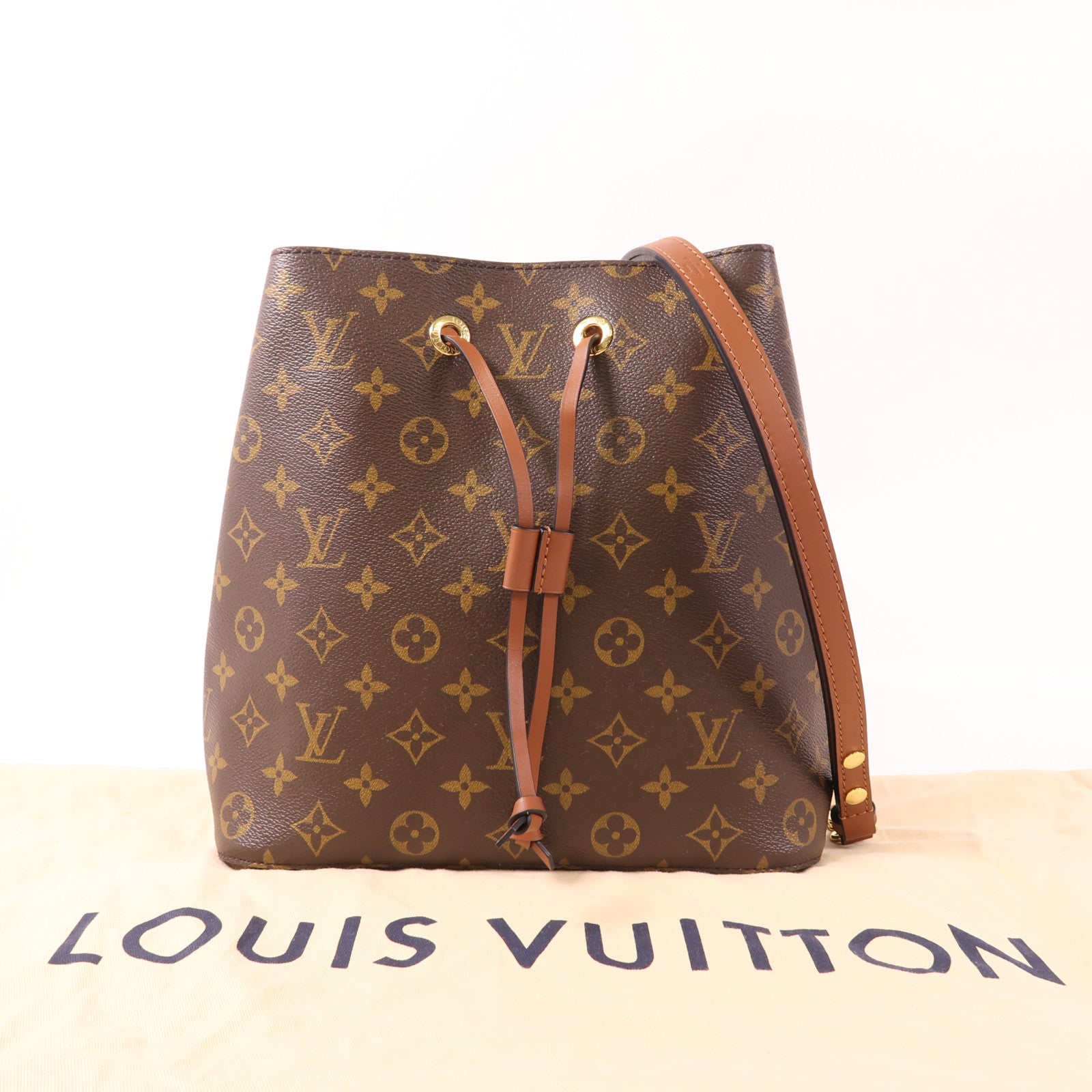 LOUIS VUITTON Monogram NeoNoe MM金扣肩背袋