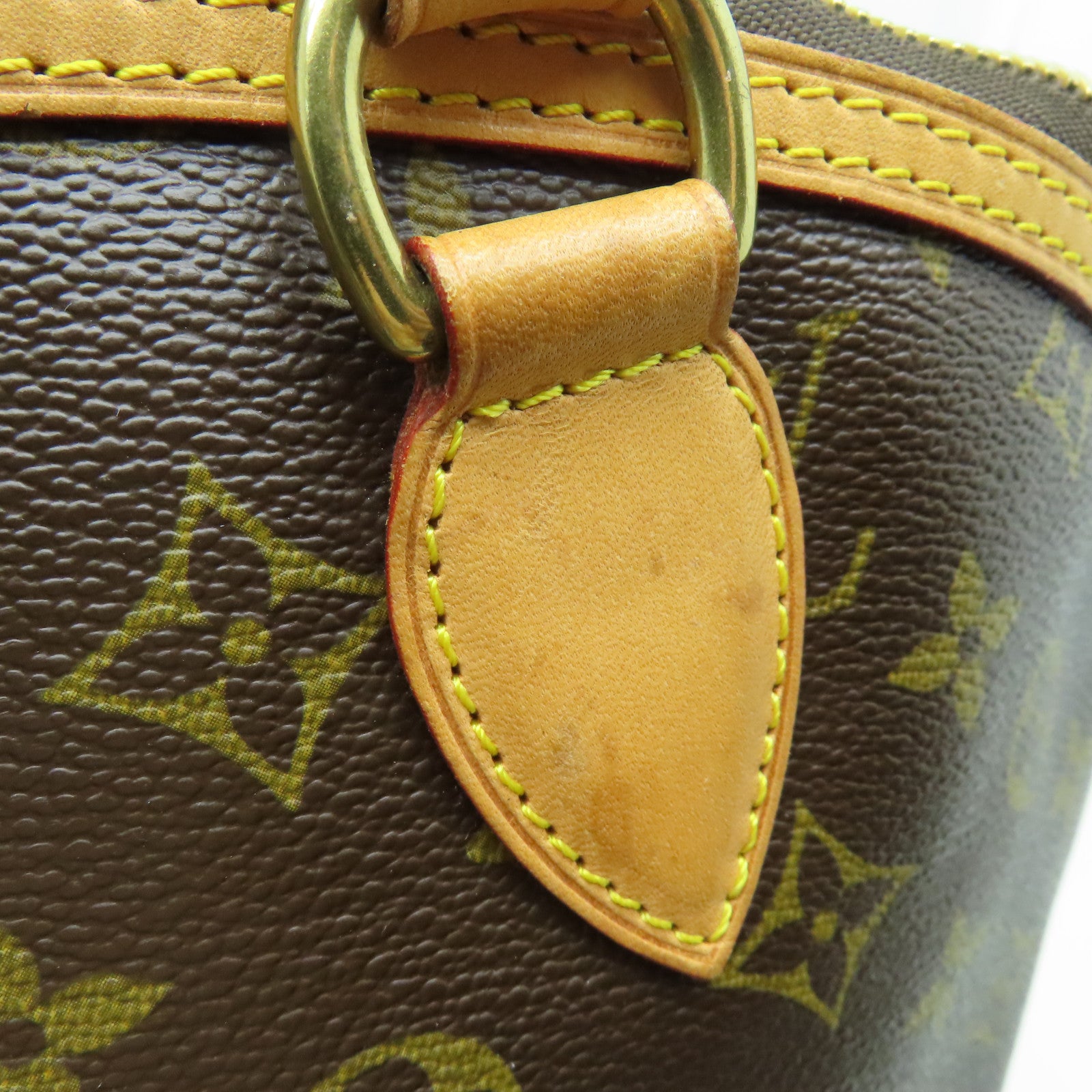 LOUIS VUITTON 【激減優惠】Monogram Lockit Vertical金扣手挽袋啡色