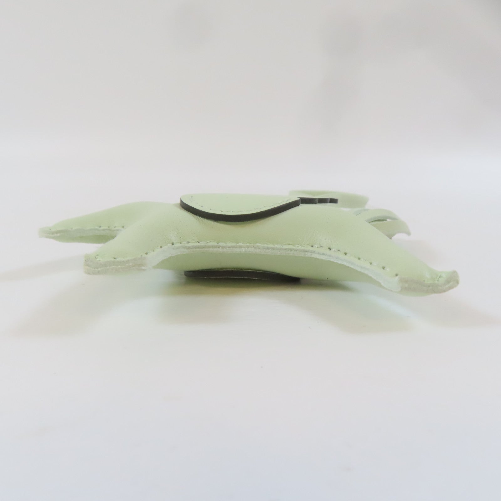 HERMES Swift皮革Rodeo Pegase PM掛飾Vert Fizz/淺綠色