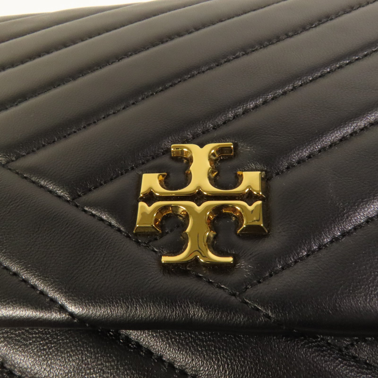 Tory Burch 羊皮皮革Kira Chevron金扣鏈帶肩背袋