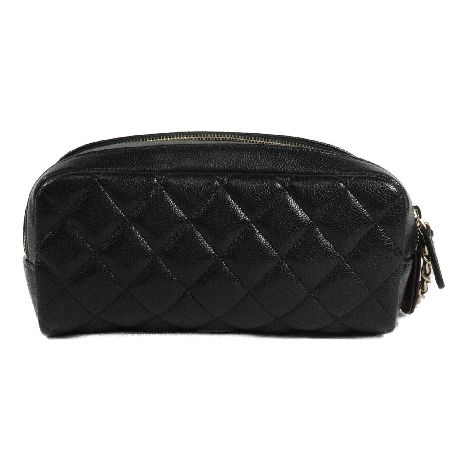 CHANEL 牛皮皮革Zip Pouch手拿包