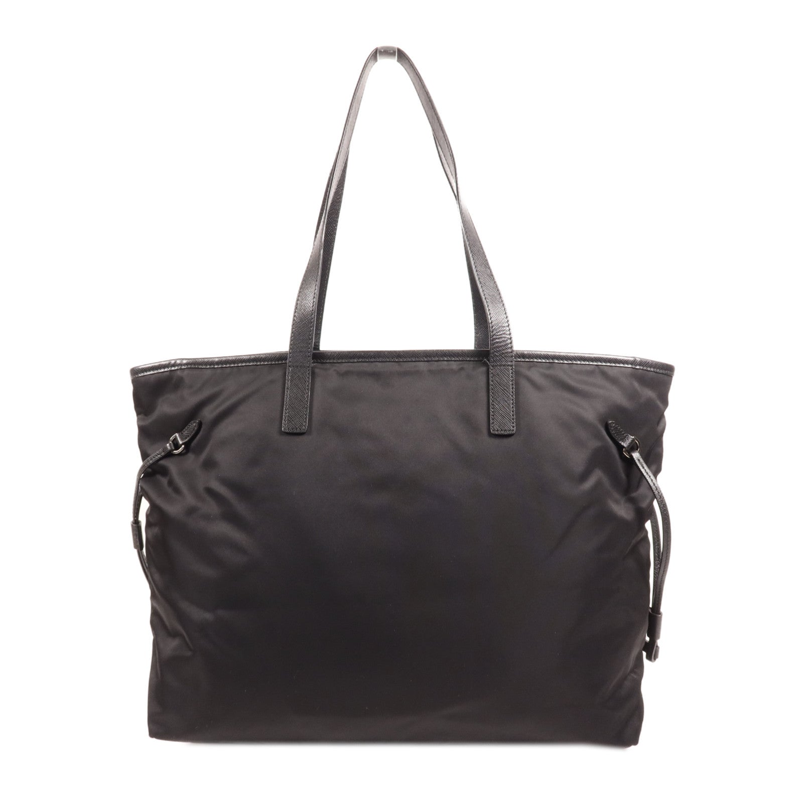 PRADA 尼龍Shoulder Bag銀扣肩背袋