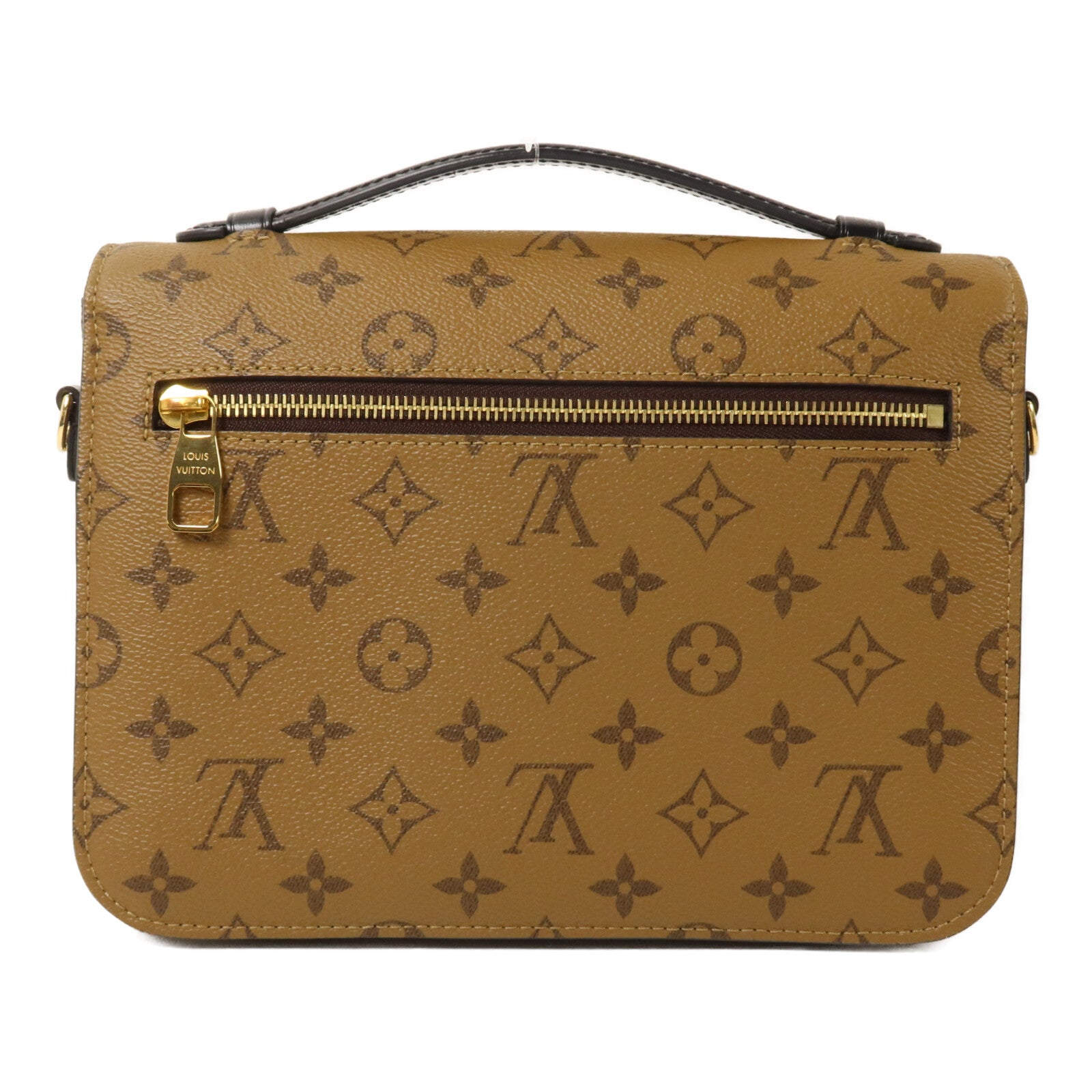 LOUIS VUITTON Monogram Reverse Pochette Metis手挽肩背兩用袋