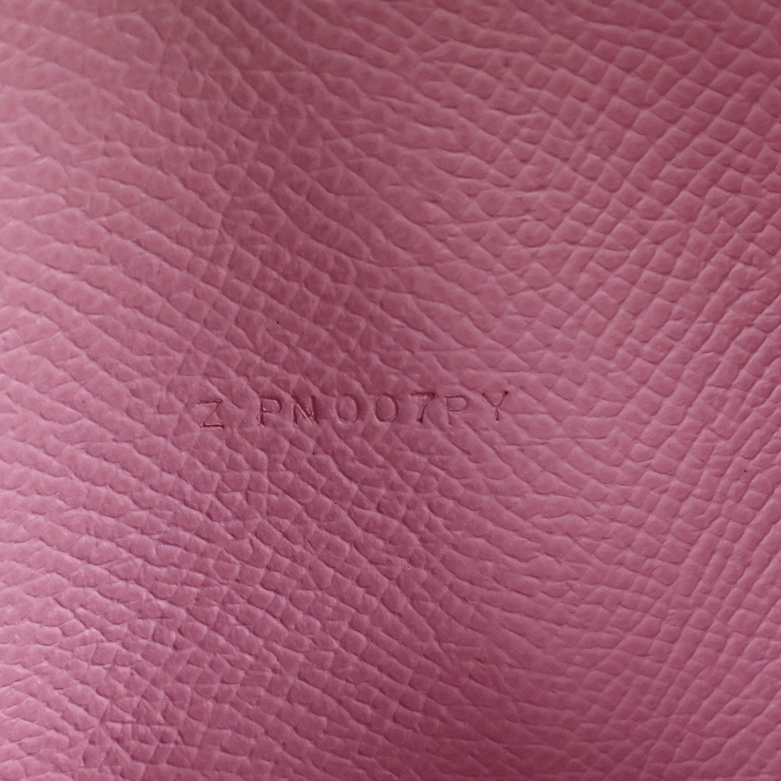 HERMES Epsom皮革Bearn W Snap銀扣長錢包