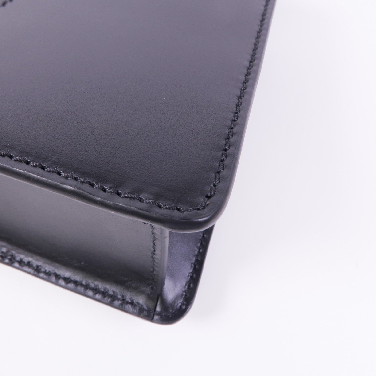 GUCCI 牛皮皮革Sylvie金扣肩背袋