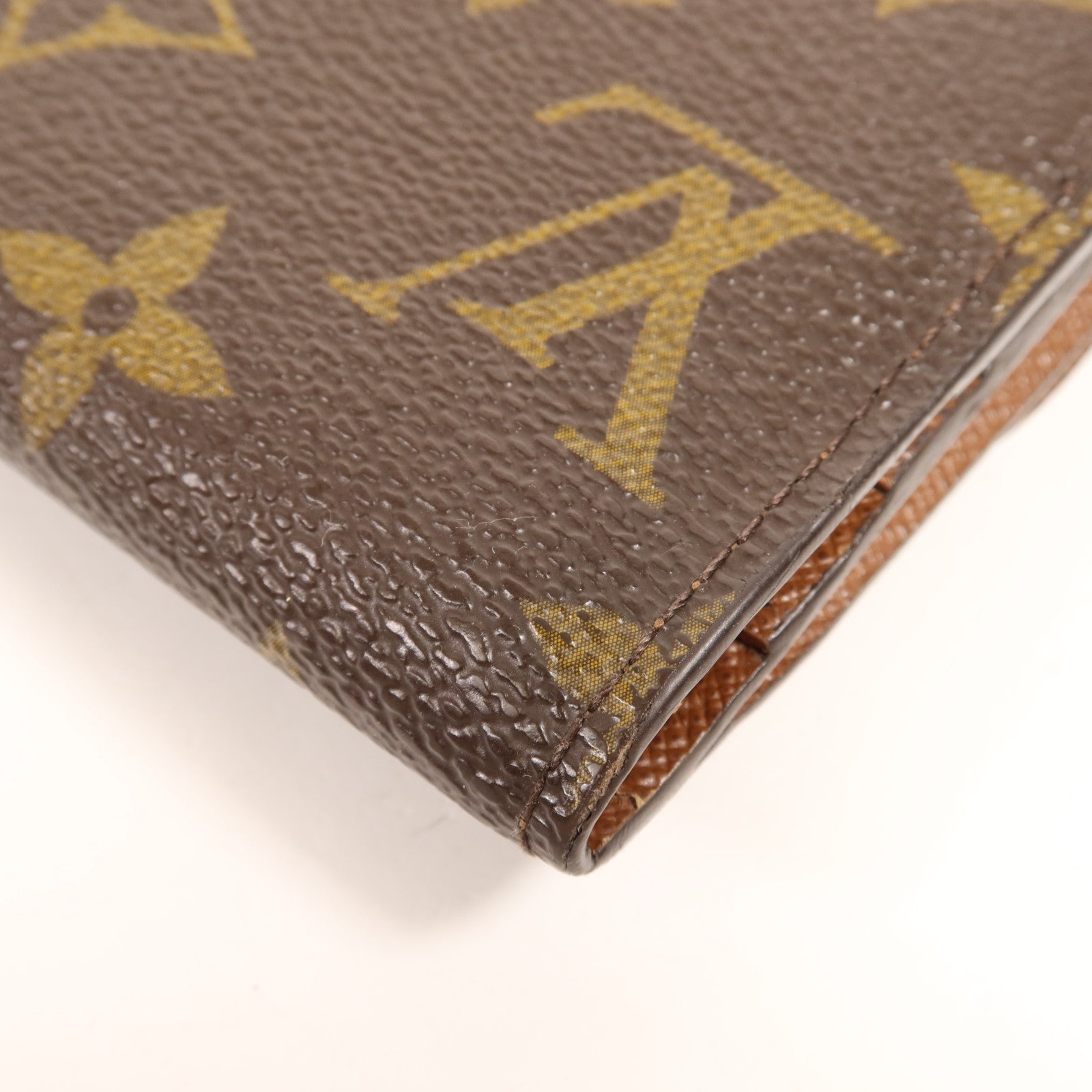 LOUIS VUITTON Monogram Long Wallet金扣長錢包