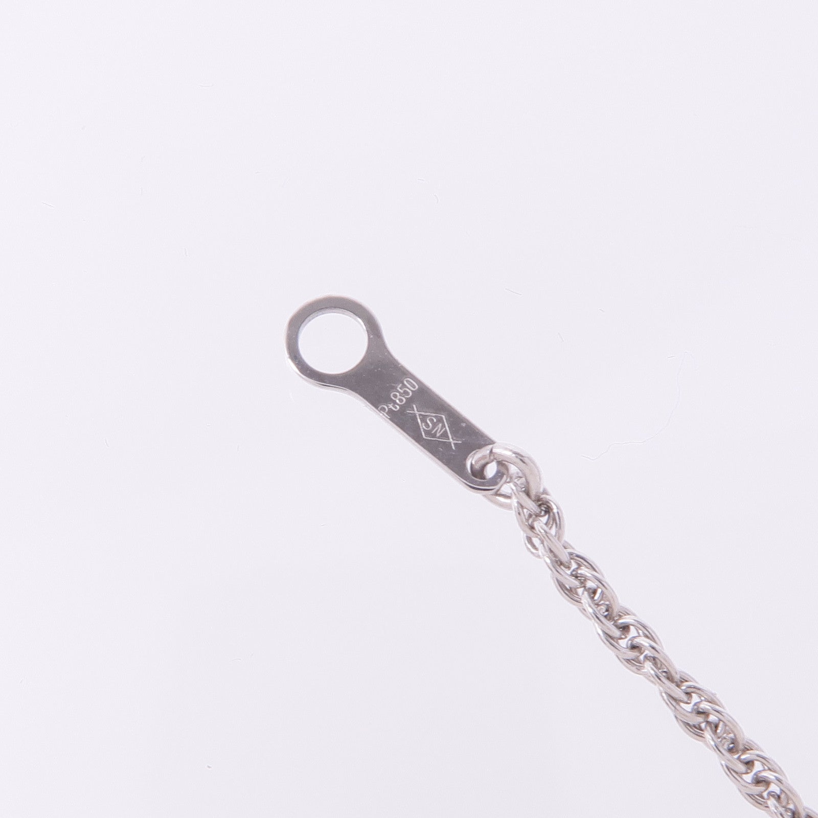 JEWELRY PT900/PT850鉑金Aquamarine Diamond Necklace藍晶鑽石項鍊