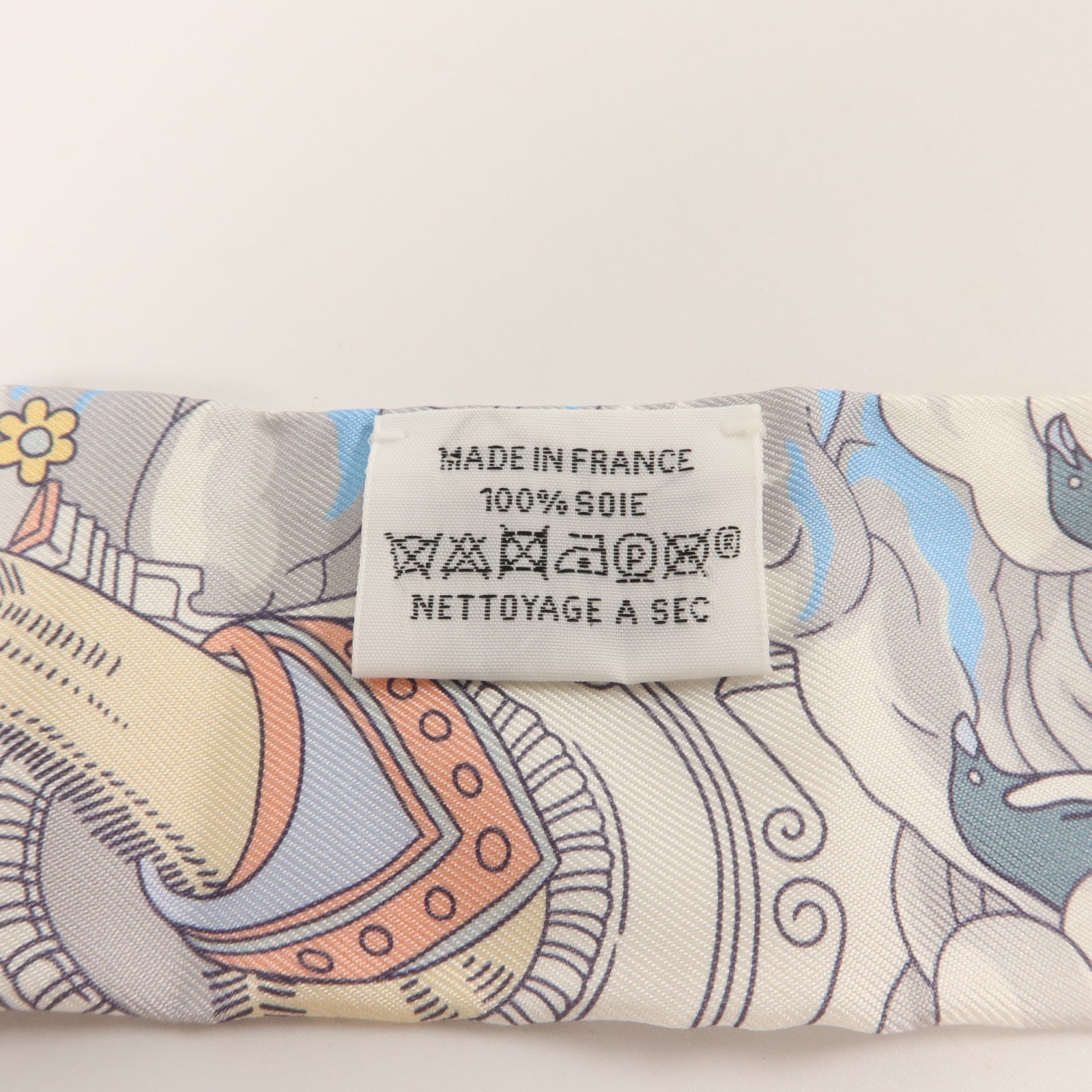 HERMES 絲質Twilly絲巾