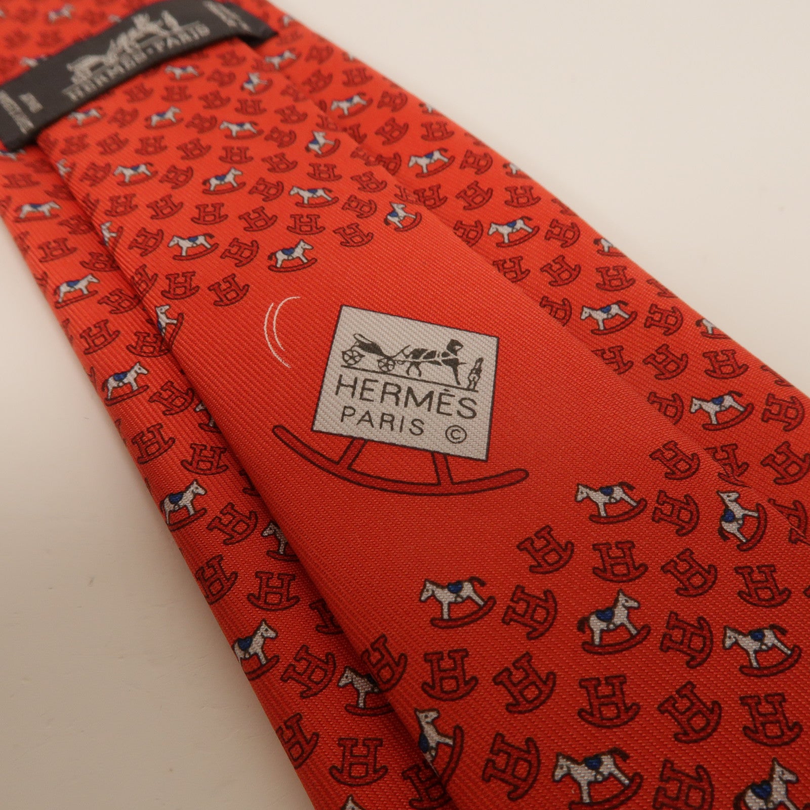 HERMES 絲質Necktie領帶