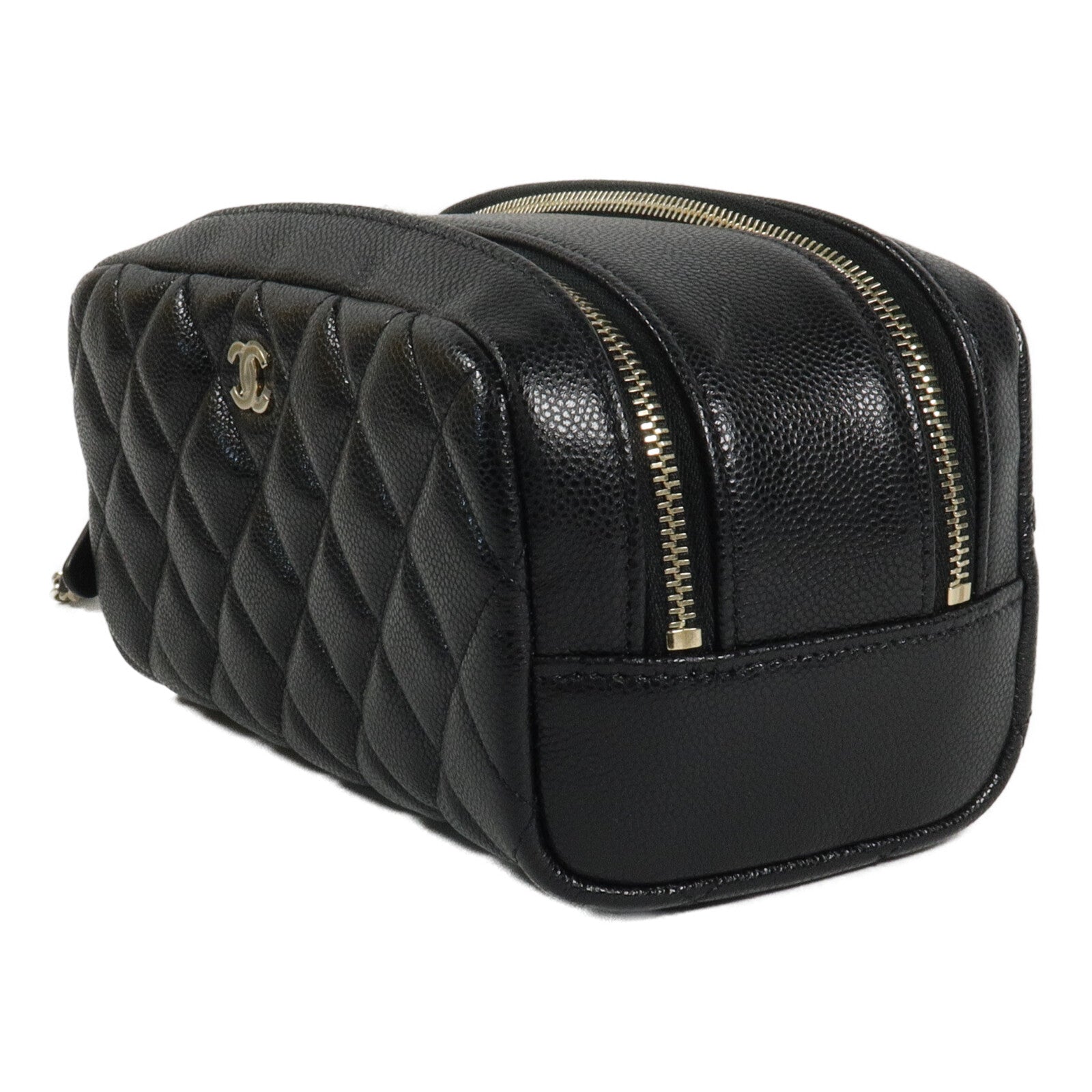 CHANEL 牛皮皮革Zip Pouch手拿包